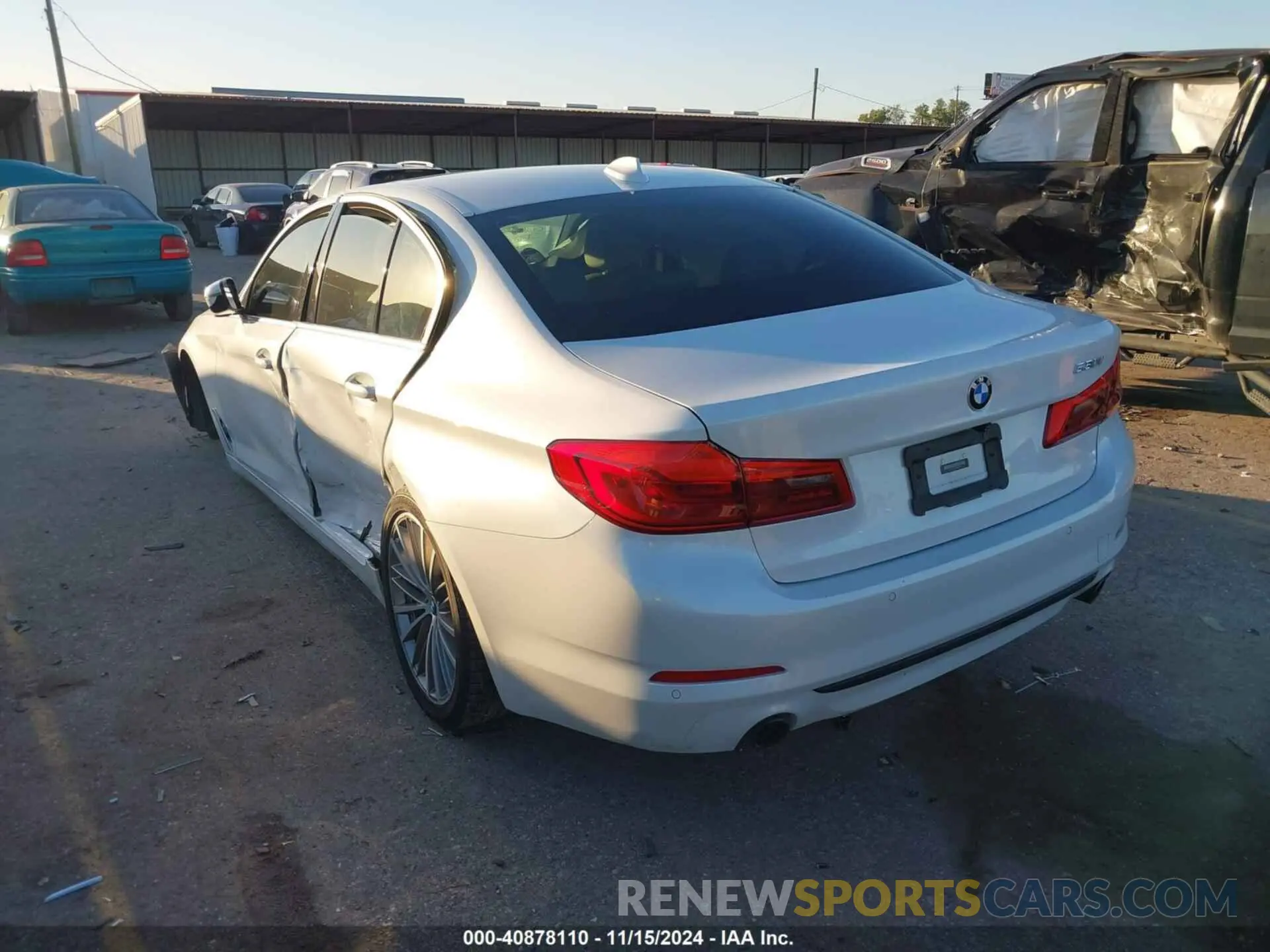 3 Photograph of a damaged car WBAJR3C00LWW61761 BMW 530I 2020