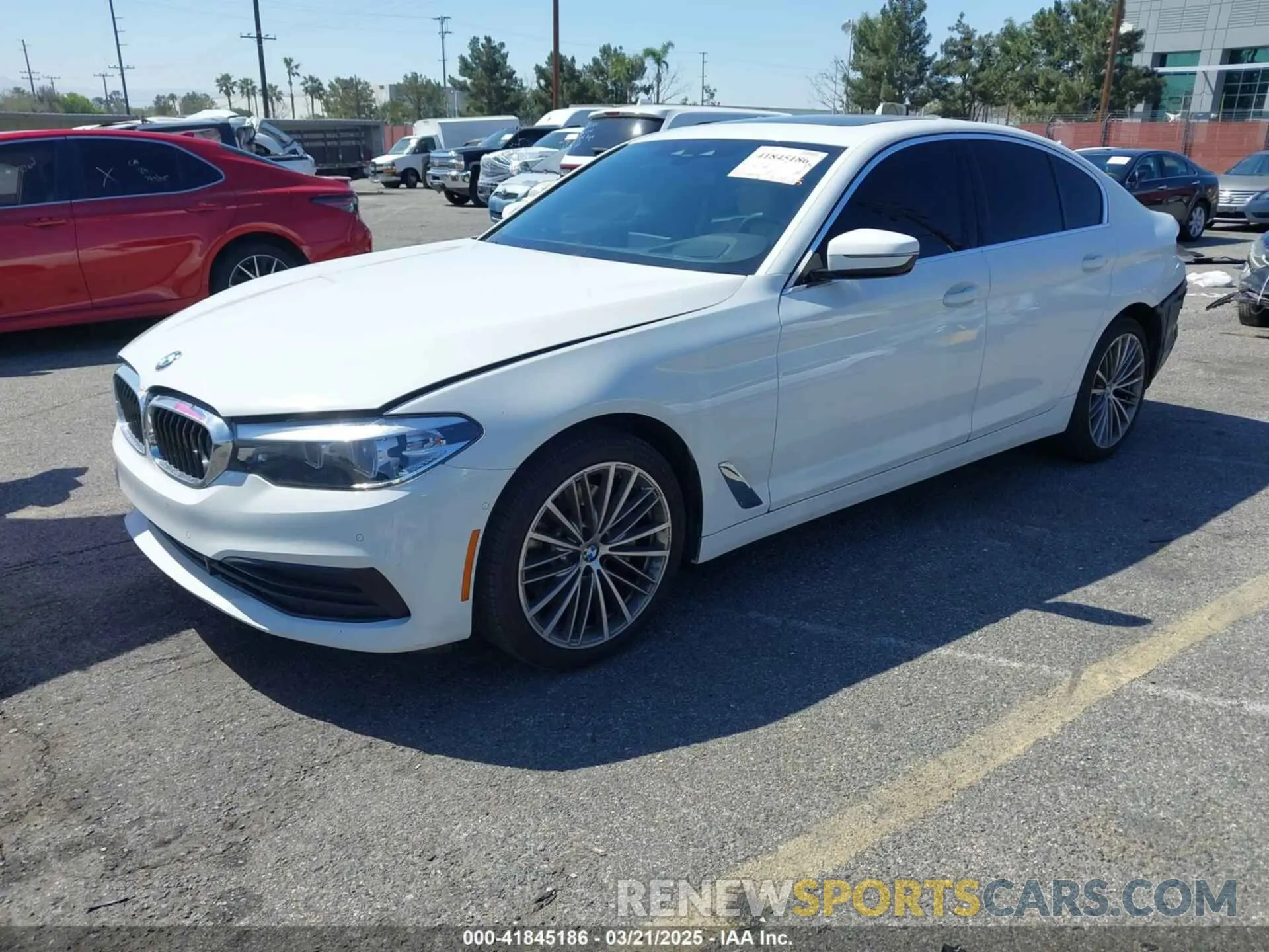 2 Photograph of a damaged car WBAJR3C06LCE63836 BMW 530I 2020
