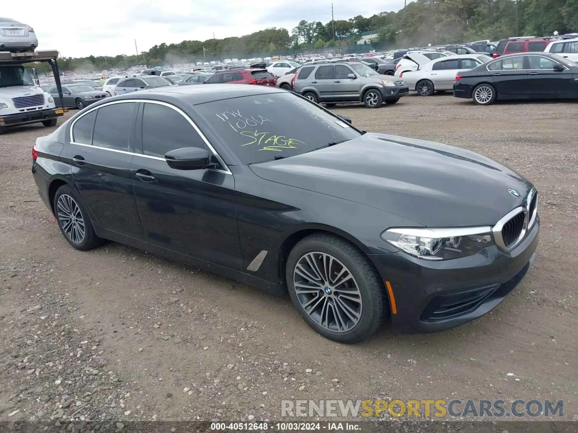 1 Photograph of a damaged car WBAJR7C01LCD64882 BMW 530I 2020