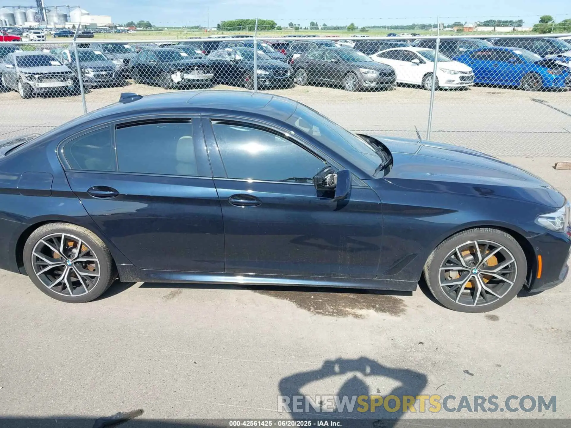 13 Photograph of a damaged car WBA13BJ04MCG25558 BMW 530I 2021