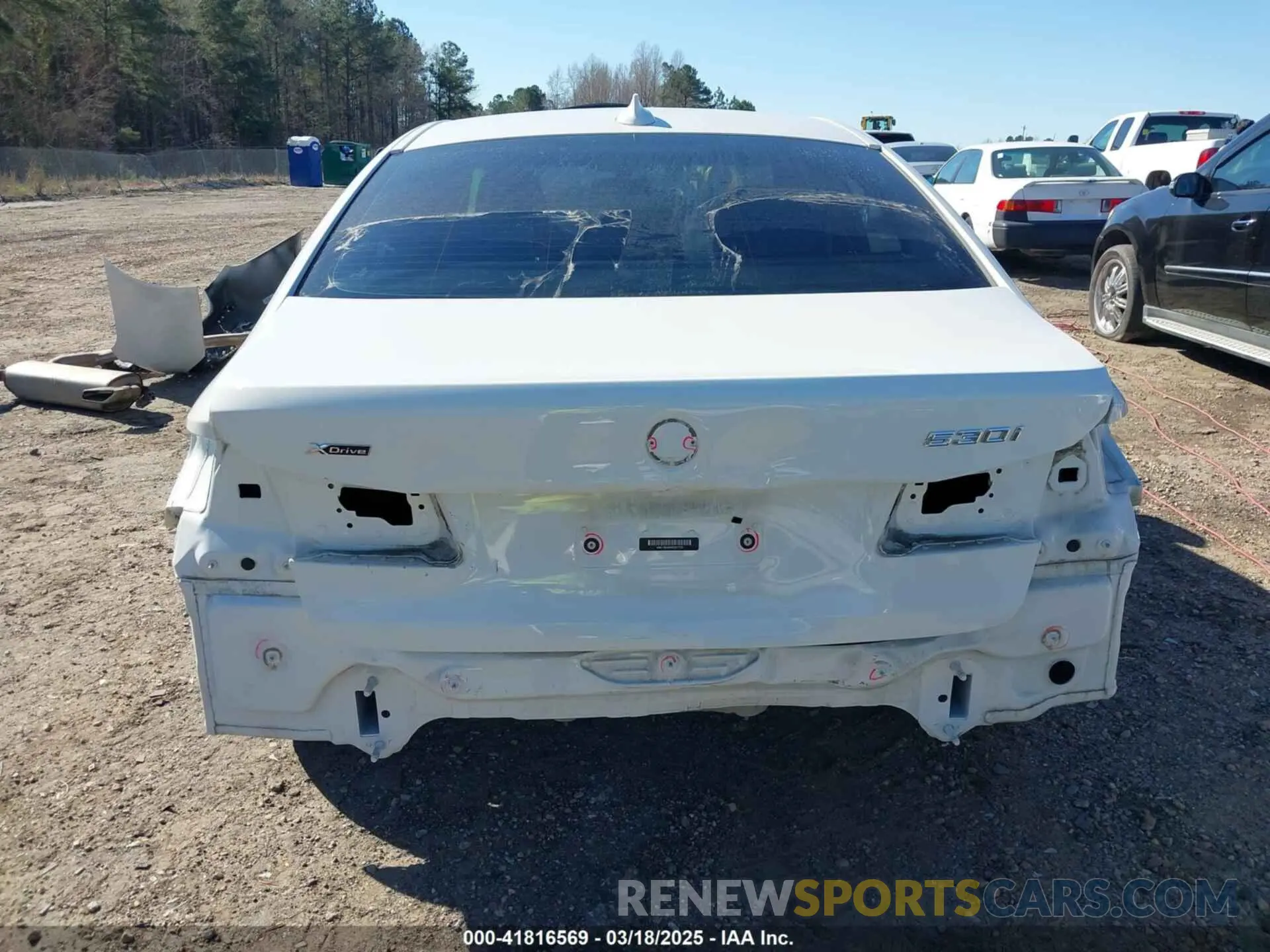 17 Photograph of a damaged car WBA13BJ0XMCG37729 BMW 530I 2021