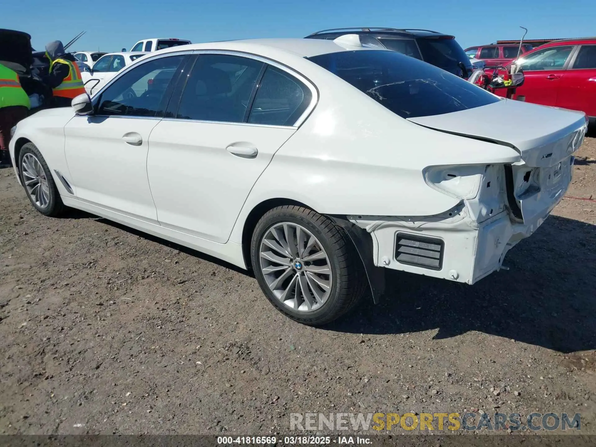 3 Photograph of a damaged car WBA13BJ0XMCG37729 BMW 530I 2021