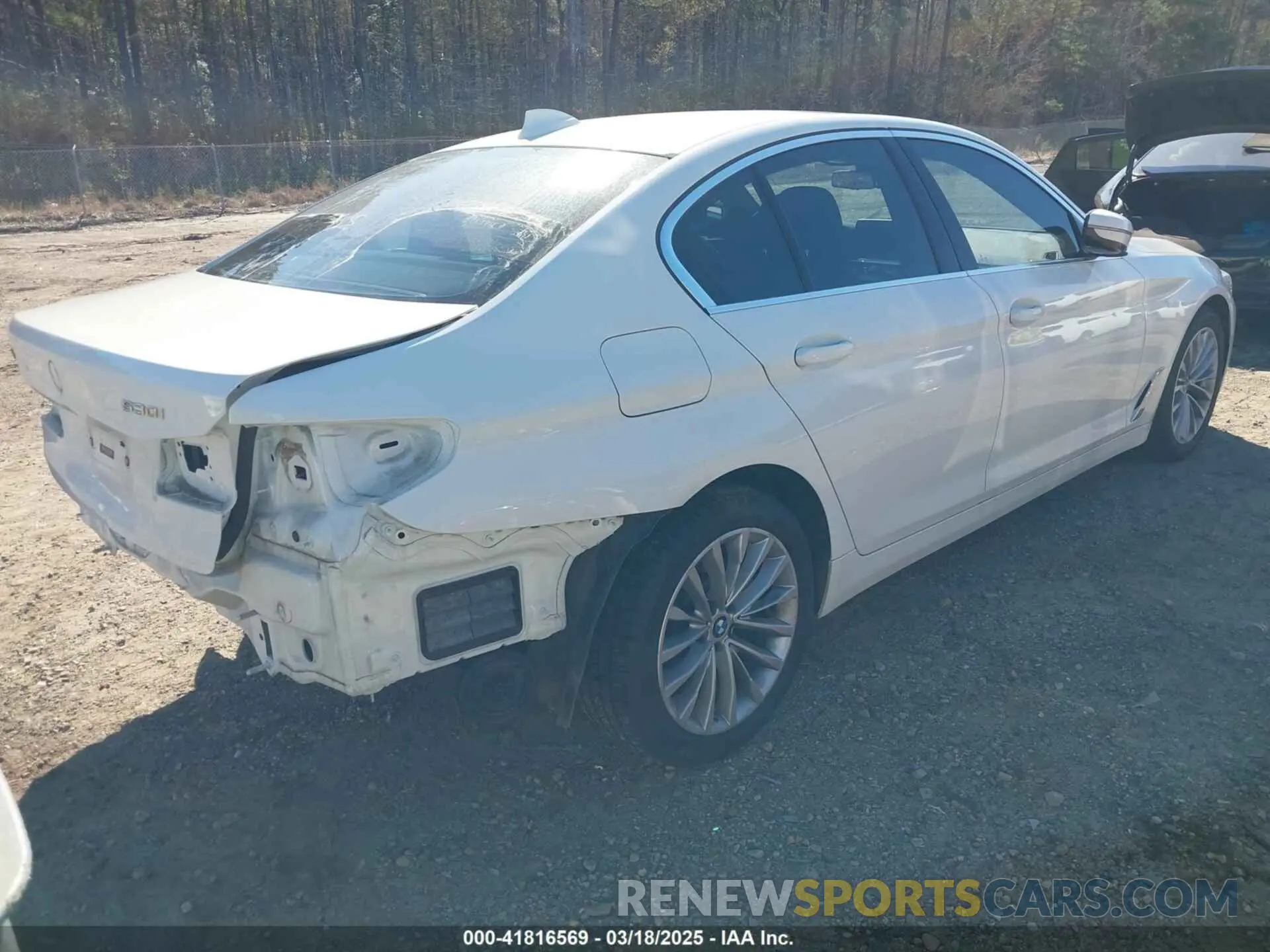 4 Photograph of a damaged car WBA13BJ0XMCG37729 BMW 530I 2021