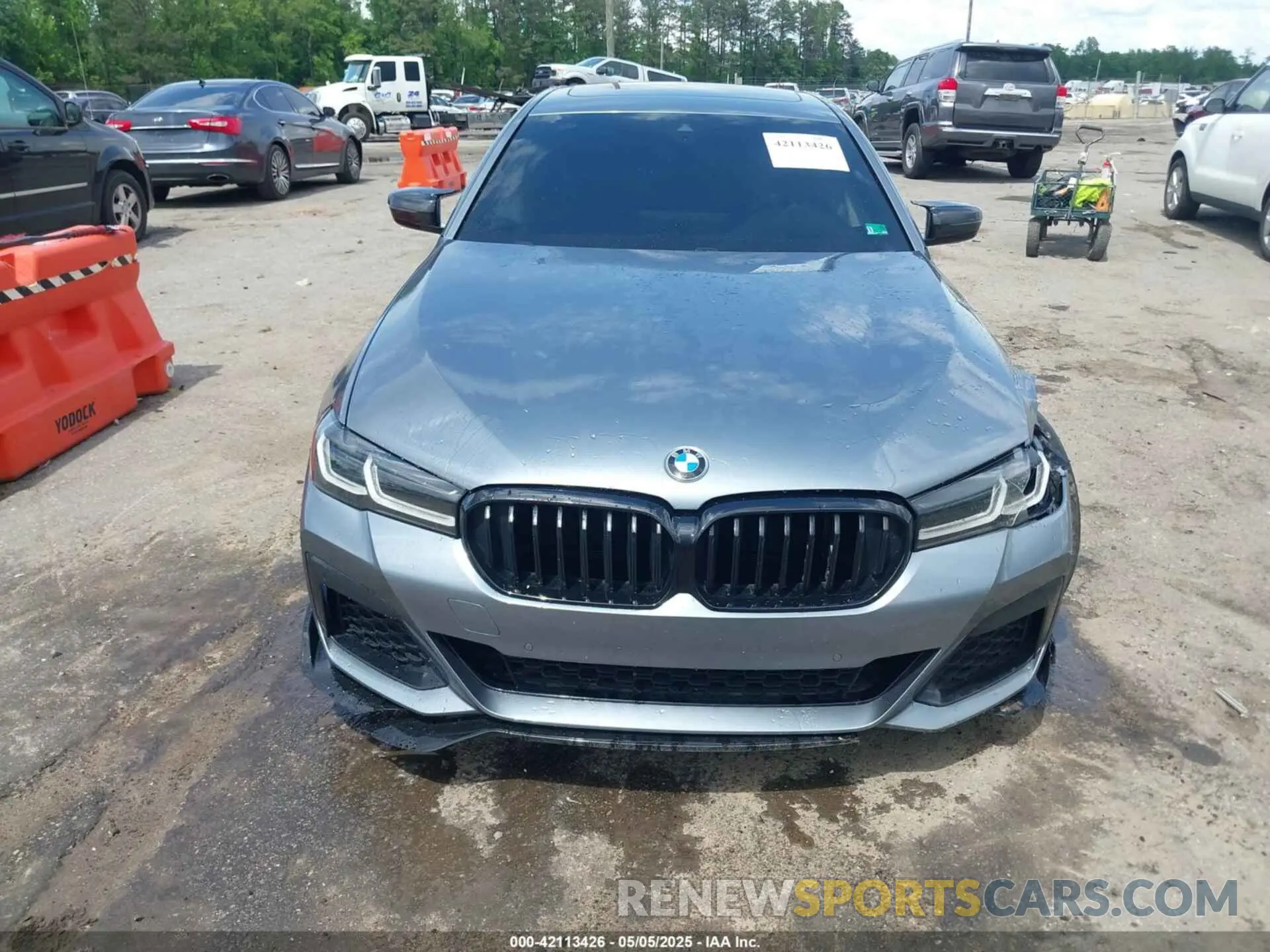 12 Photograph of a damaged car WBA13BJ0XMWW98865 BMW 530I 2021