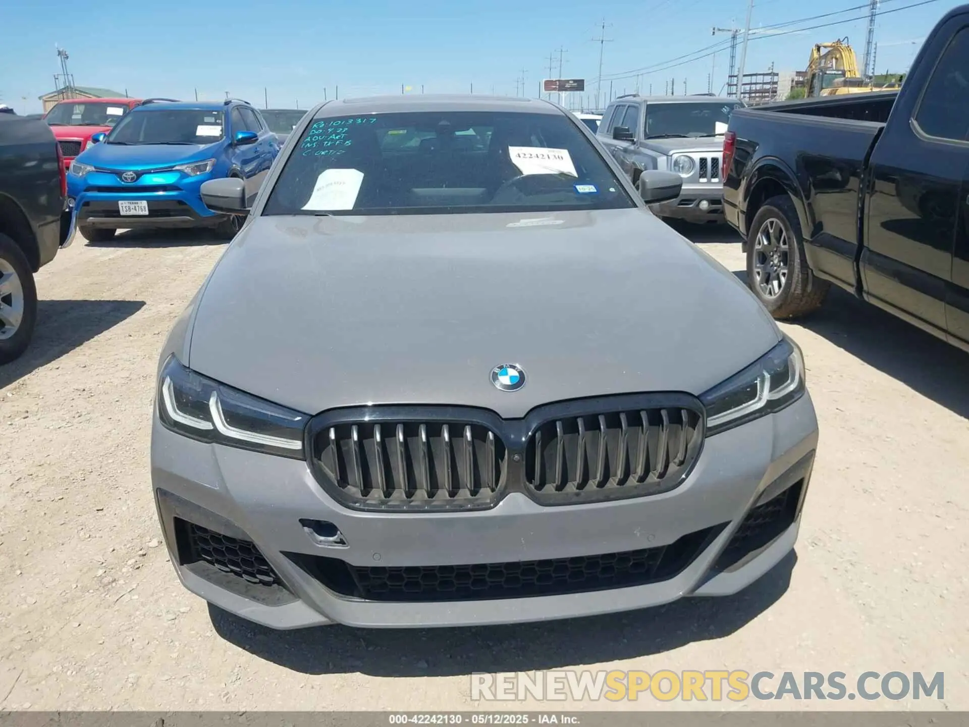 13 Photograph of a damaged car WBA53BH03MWX19966 BMW 530I 2021