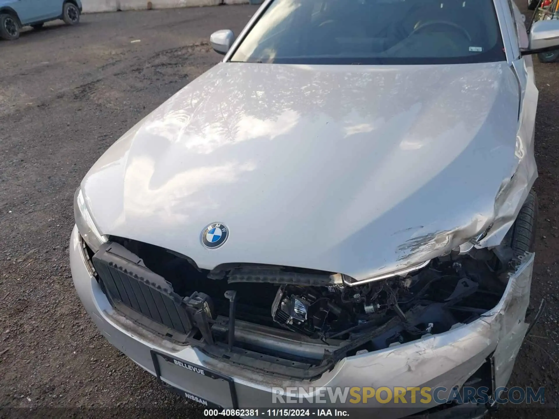 10 Photograph of a damaged car WBA53BH09MWW97018 BMW 530I 2021