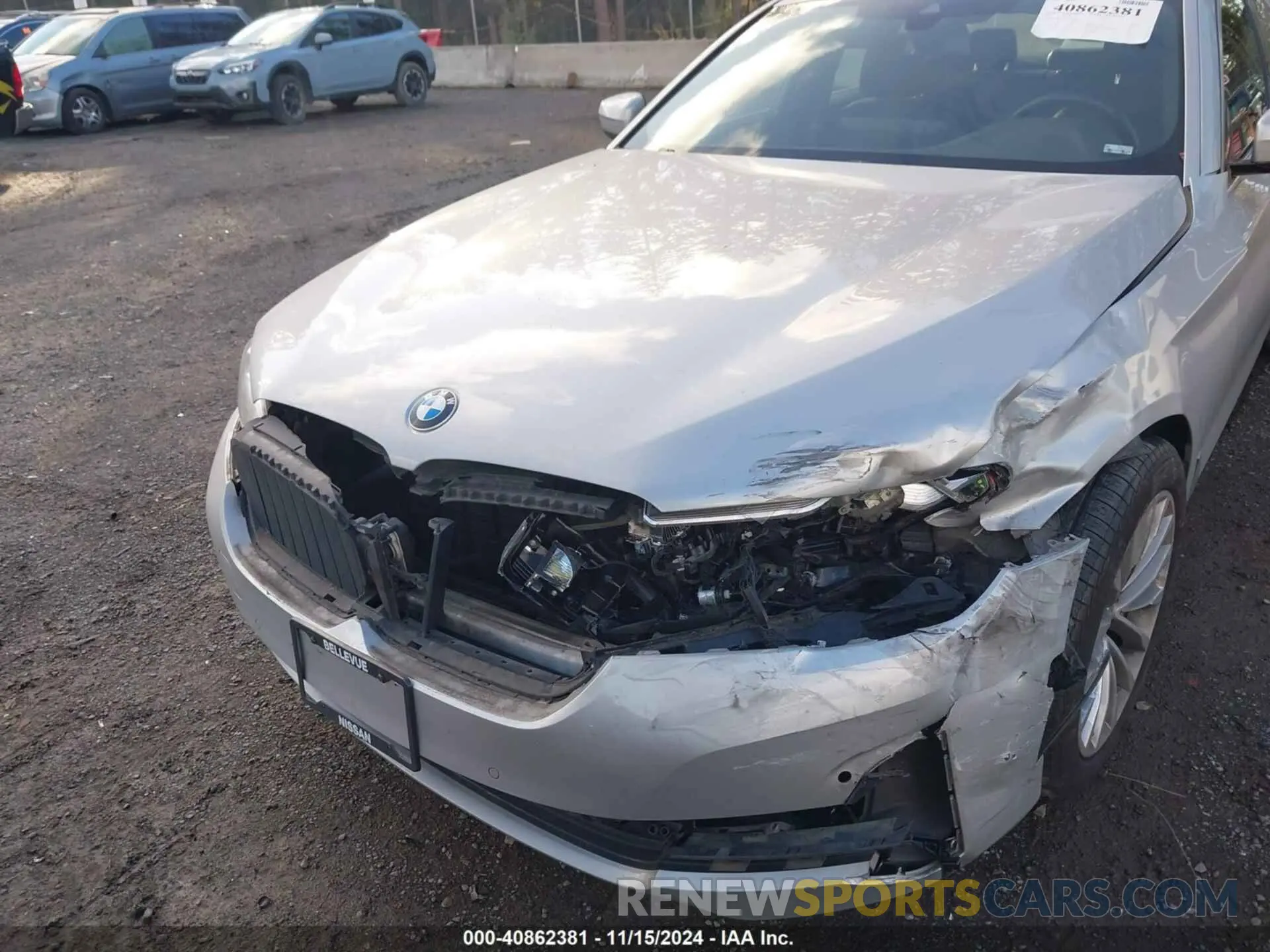 6 Photograph of a damaged car WBA53BH09MWW97018 BMW 530I 2021