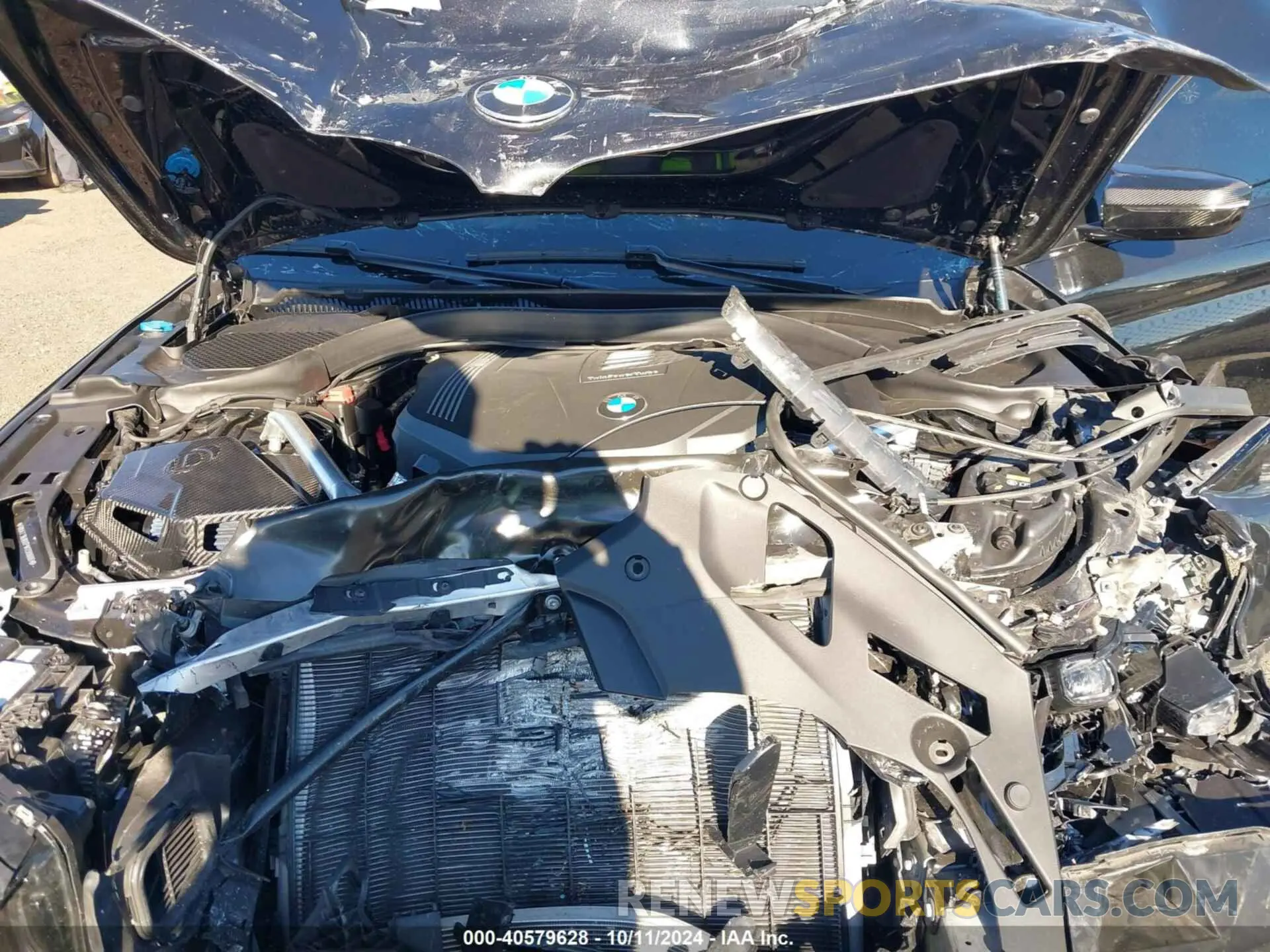 10 Photograph of a damaged car WBA73BJ0XPWX99886 BMW 540 2023
