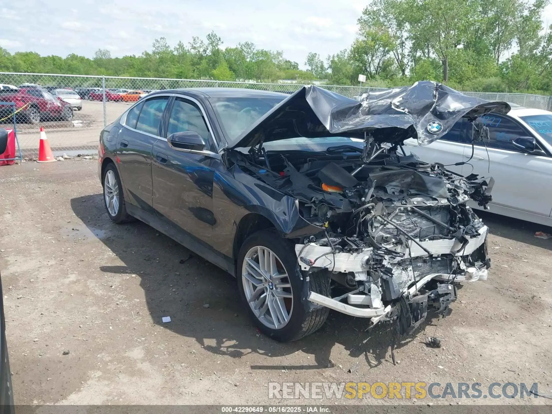 1 Photograph of a damaged car WBA63FJ03RCR11712 BMW 540 2024