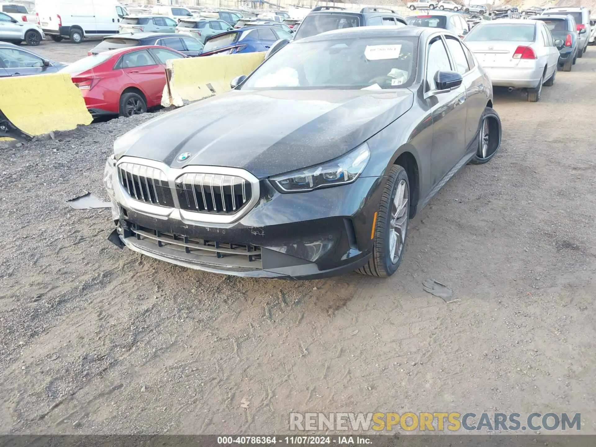 2 Фотография поврежденного автомобиля WBA63FJ08RCS79869 BMW 540 2024