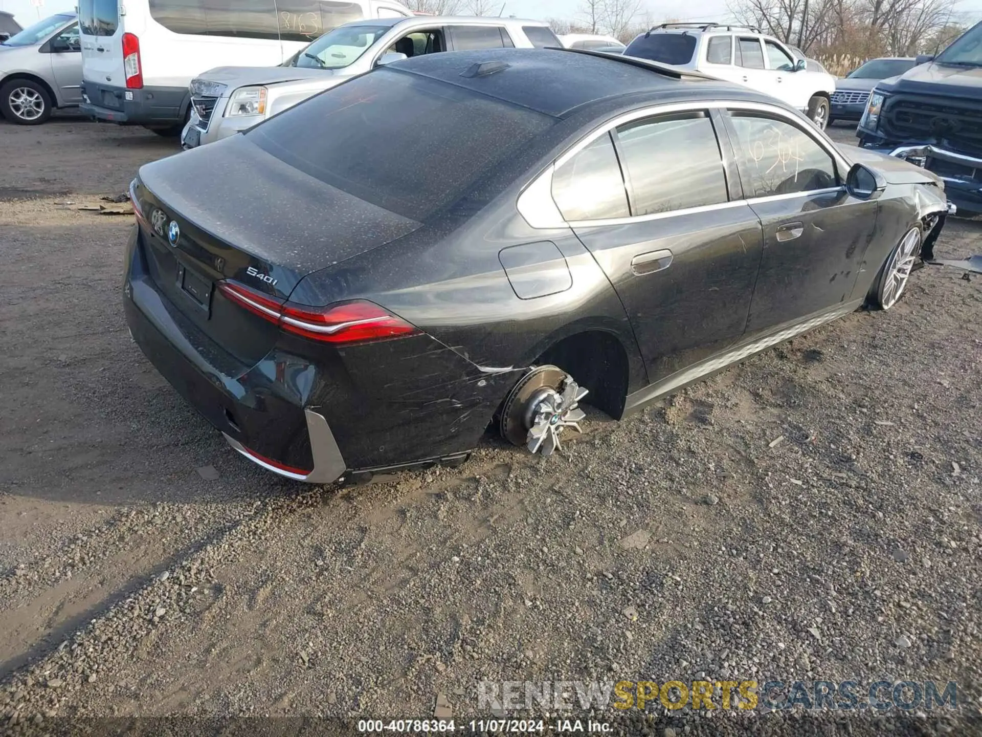 4 Фотография поврежденного автомобиля WBA63FJ08RCS79869 BMW 540 2024
