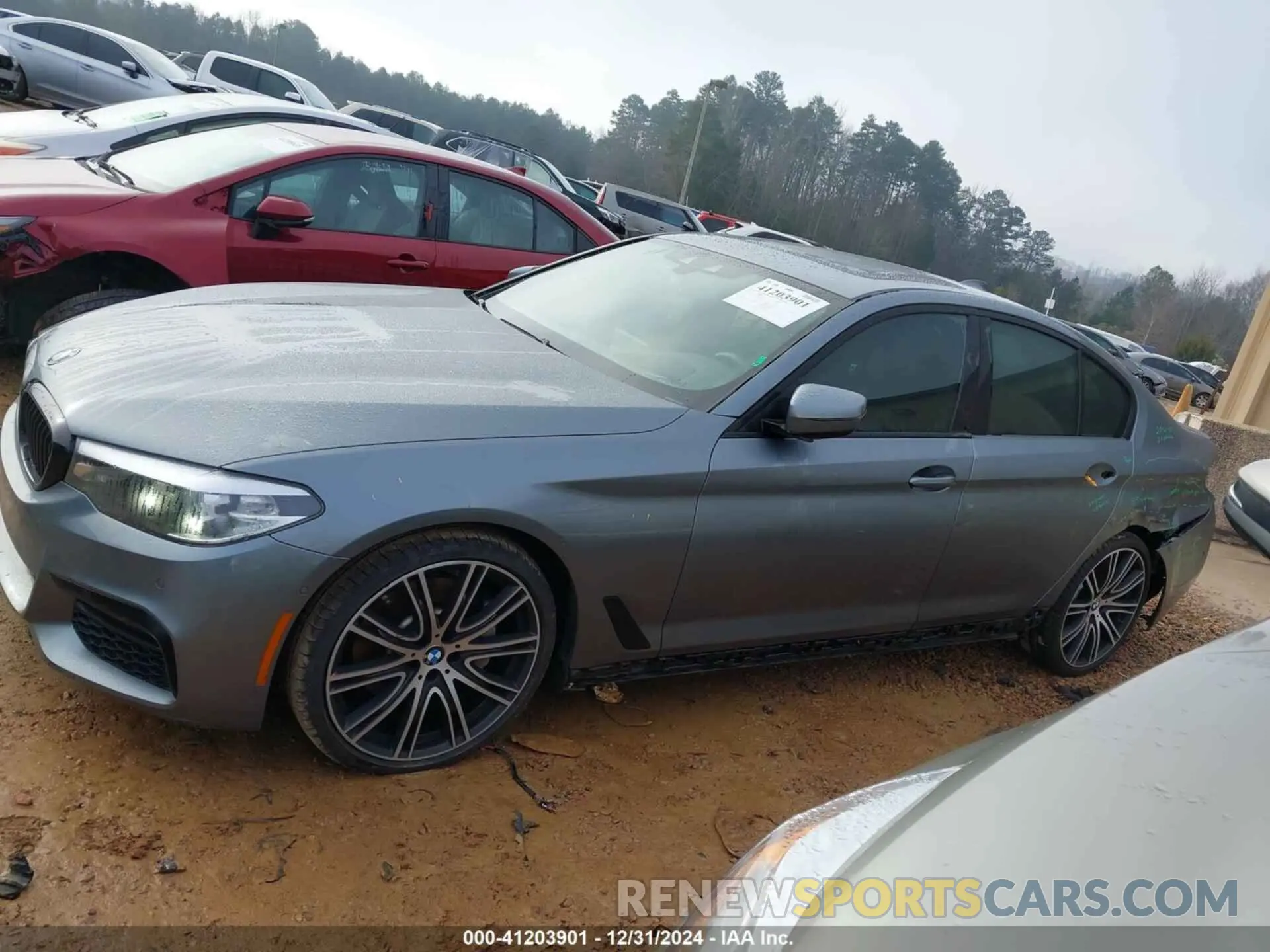 14 Фотография поврежденного автомобиля WBAJE5C55KWW09916 BMW 540I 2019