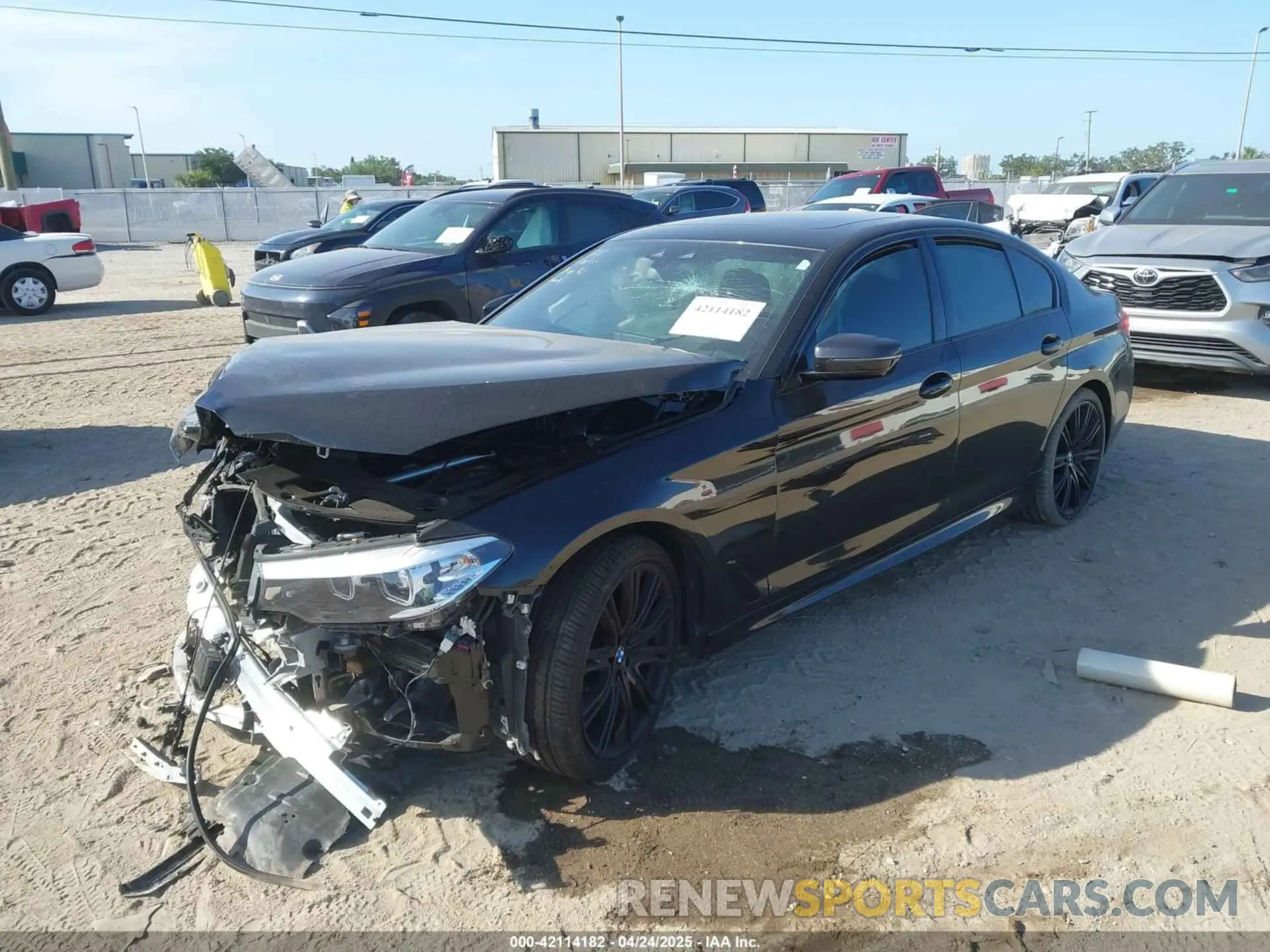 2 Photograph of a damaged car WBAJE5C59KWW11104 BMW 540I 2019