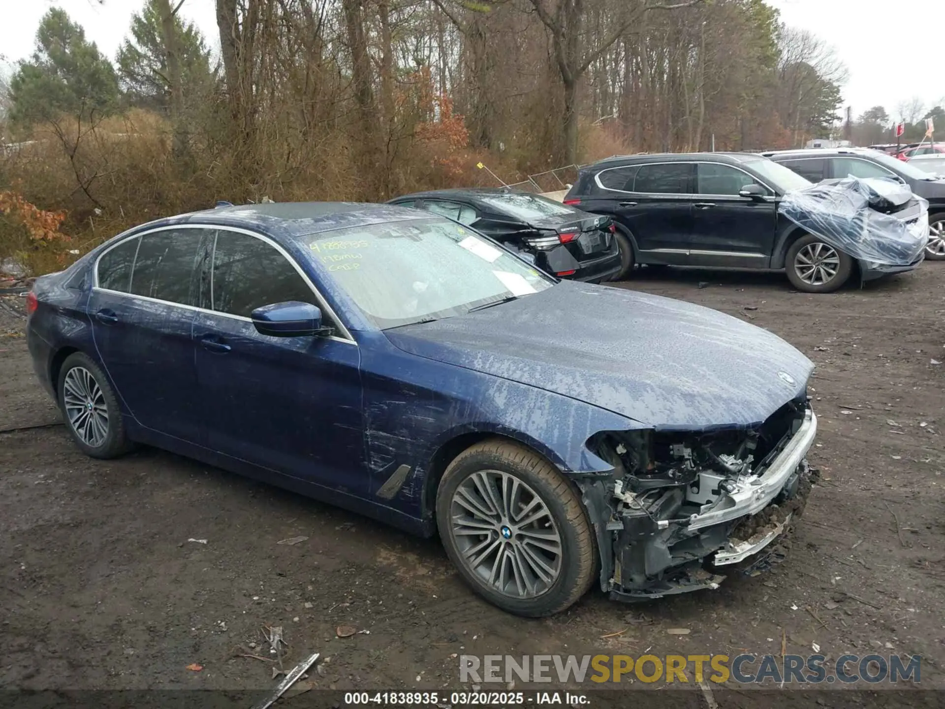 13 Photograph of a damaged car WBAJE7C51KWW10587 BMW 540I 2019