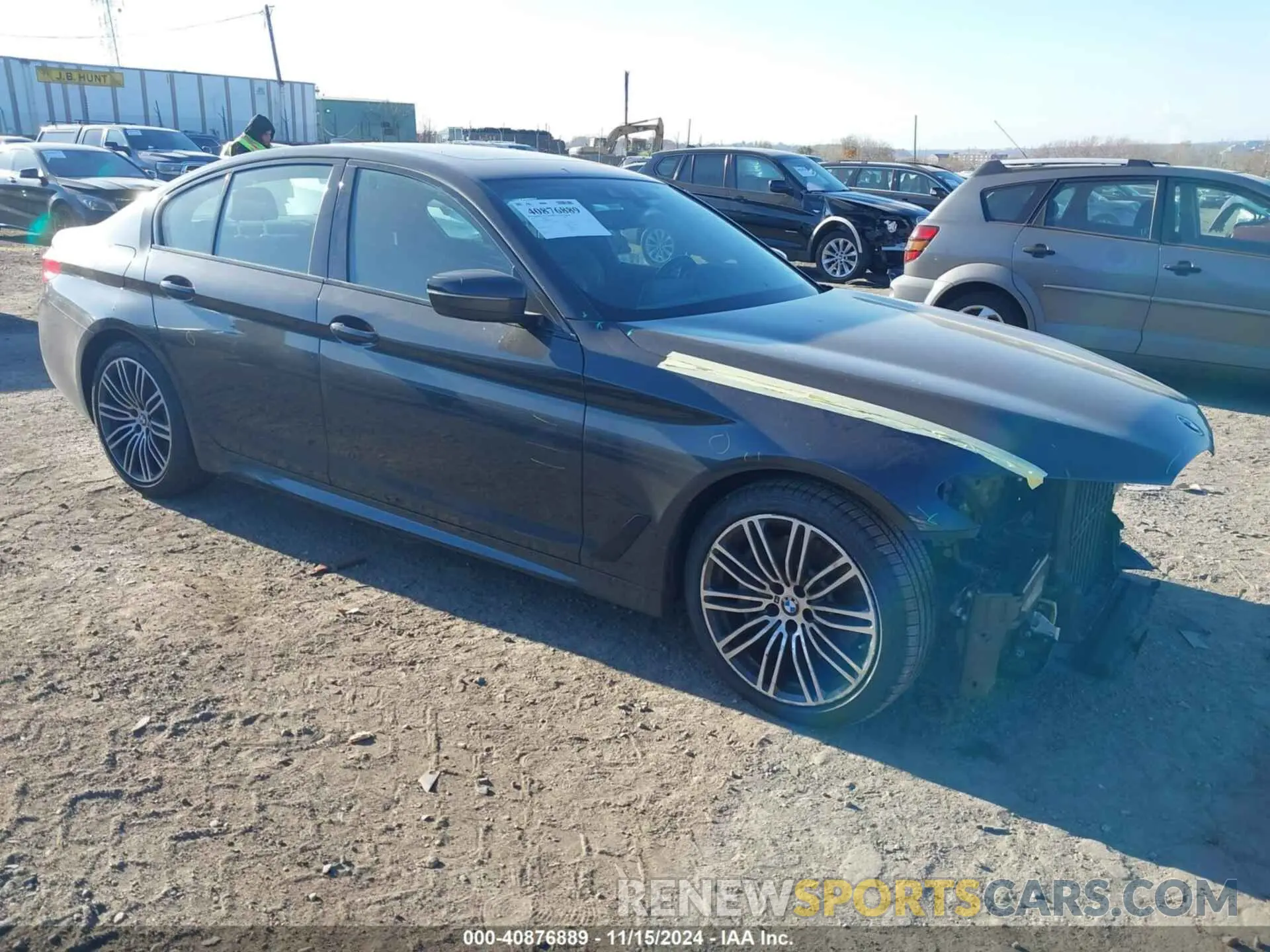 1 Фотография поврежденного автомобиля WBAJE7C54KWW20174 BMW 540I 2019