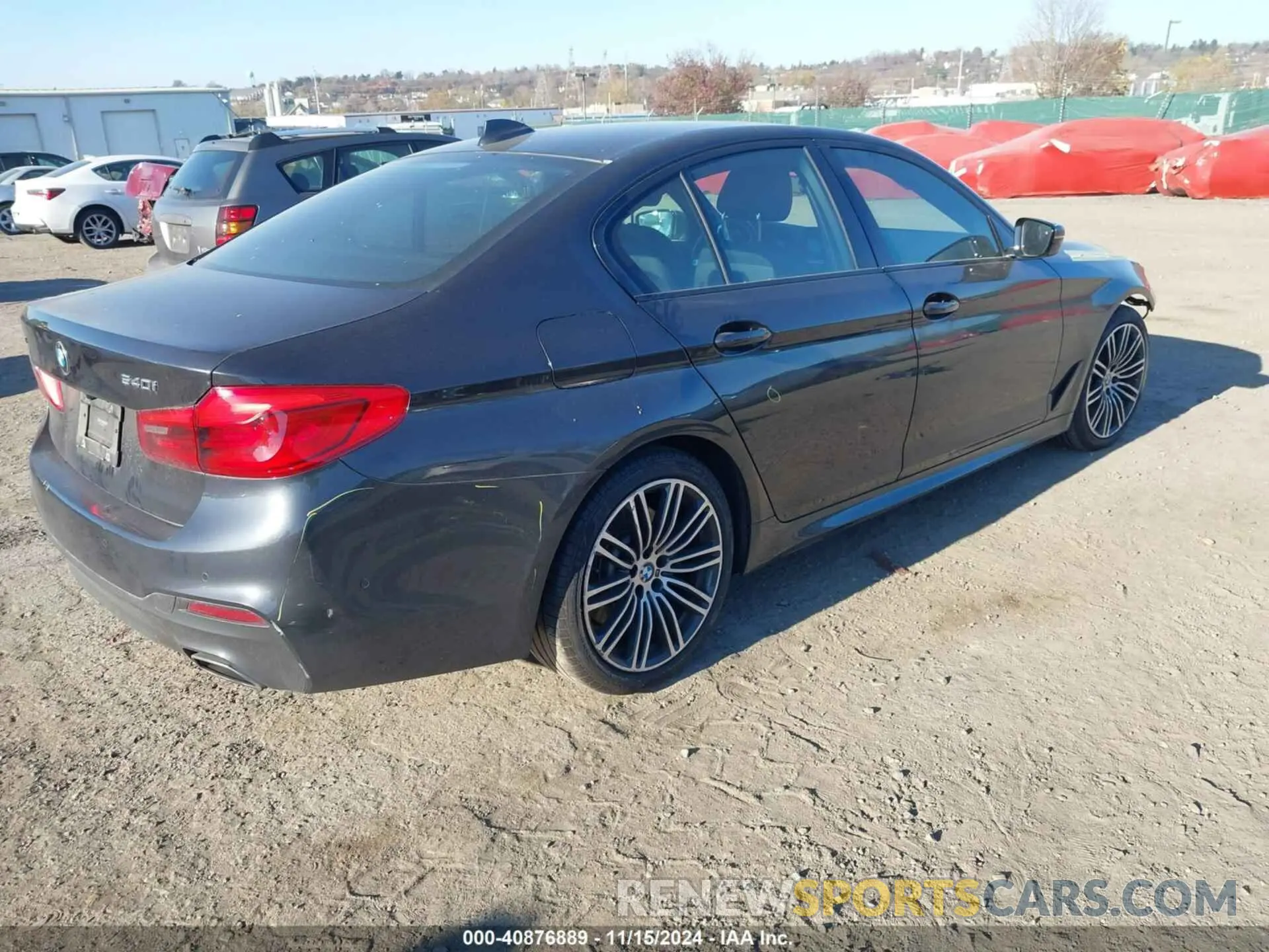 4 Фотография поврежденного автомобиля WBAJE7C54KWW20174 BMW 540I 2019