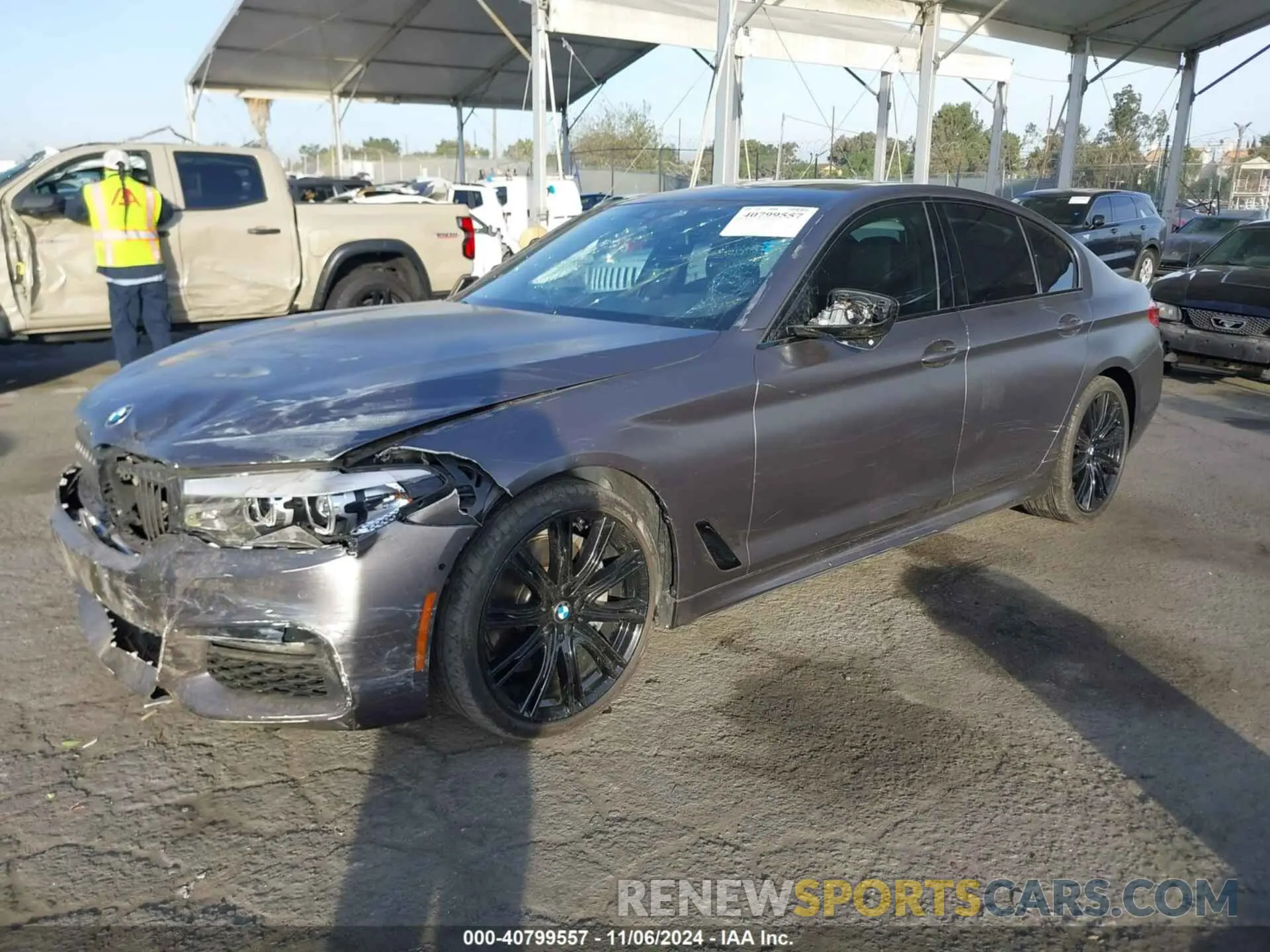 2 Photograph of a damaged car WBAJS1C06LCD26520 BMW 540I 2020