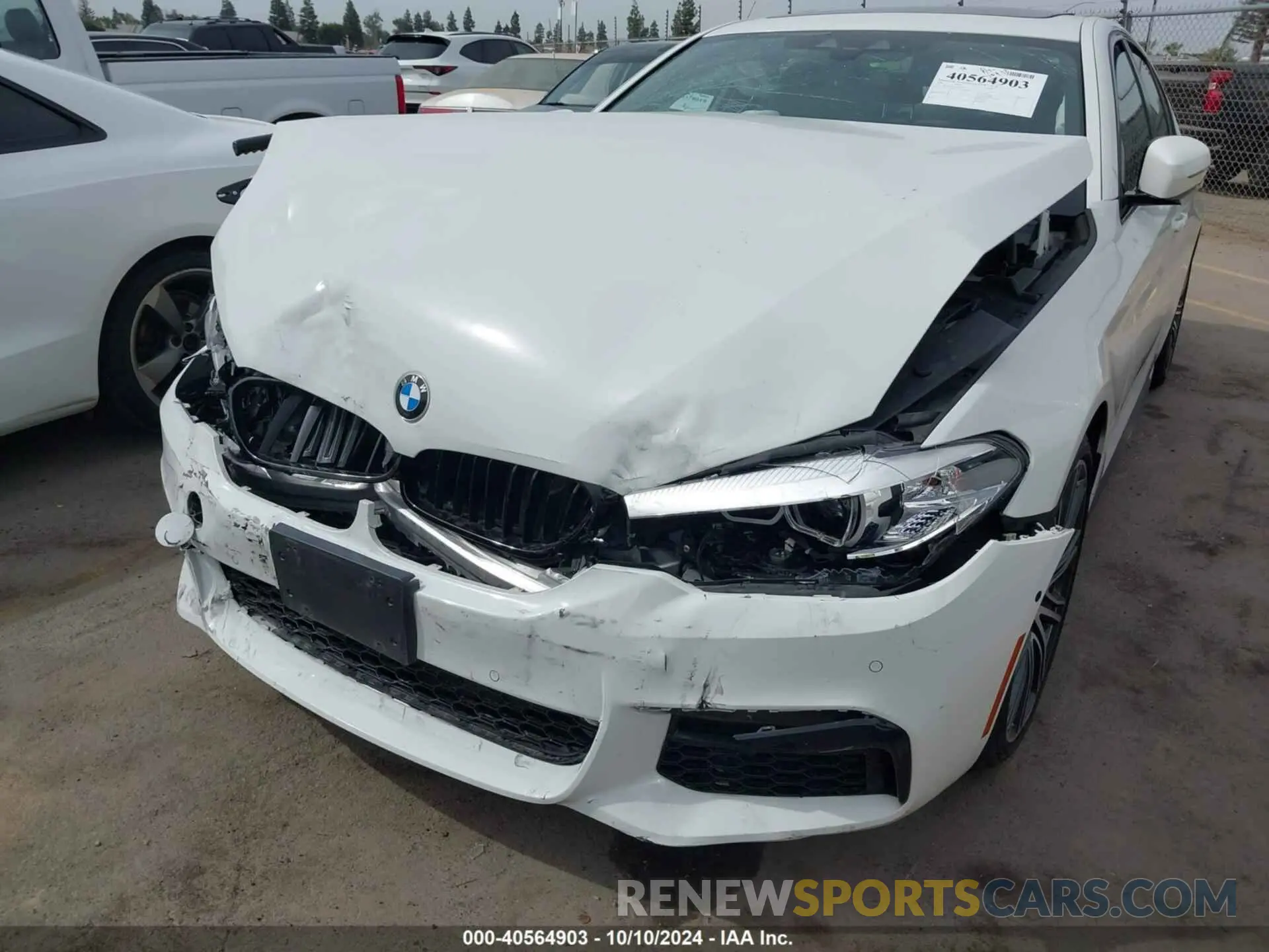 6 Фотография поврежденного автомобиля WBAJS1C06LCD74115 BMW 540I 2020