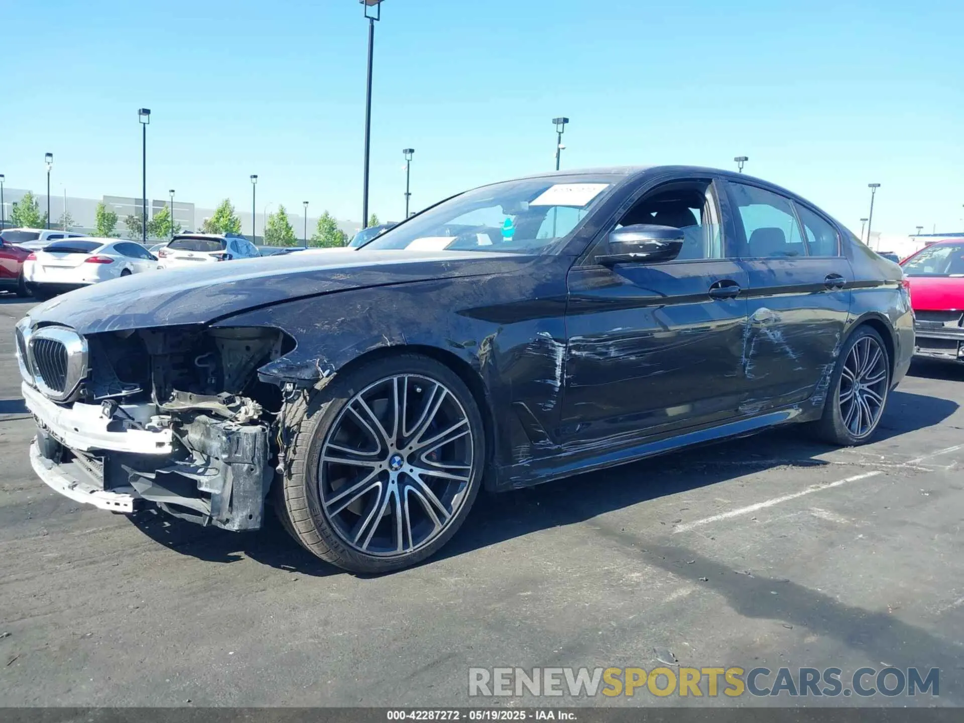 6 Photograph of a damaged car WBAJS1C09LWW80348 BMW 540I 2020