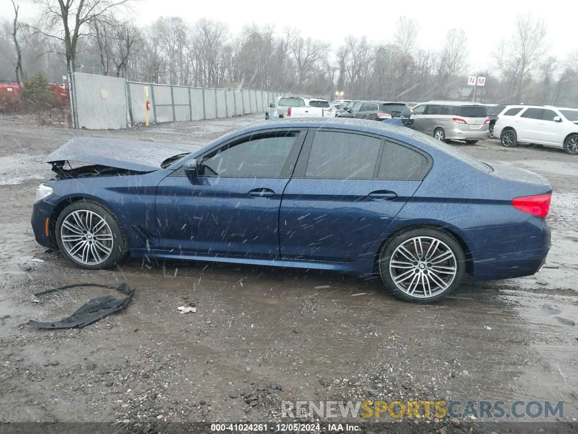 14 Фотография поврежденного автомобиля WBAJS3C08LCE86233 BMW 540I 2020