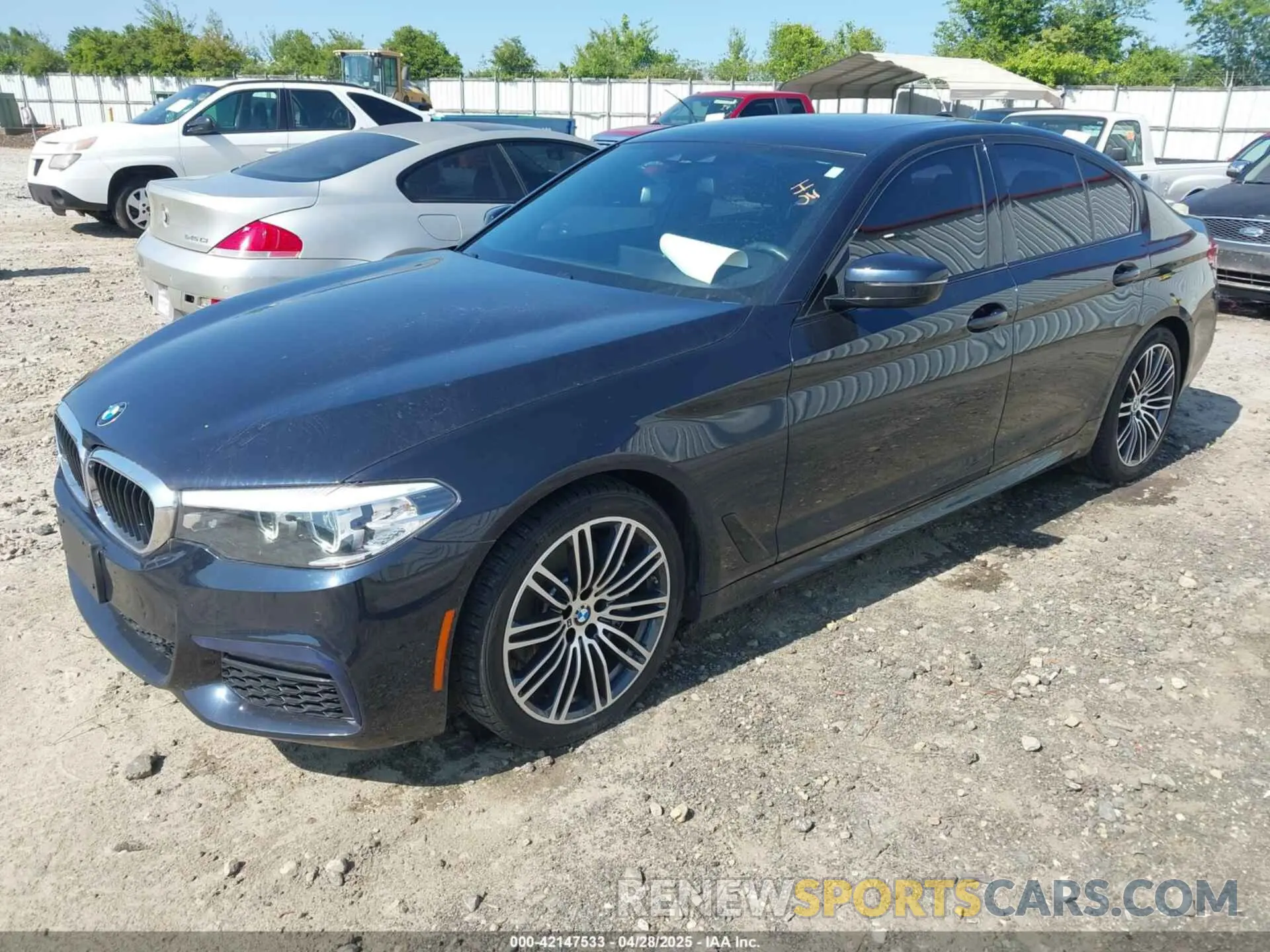 2 Фотография поврежденного автомобиля WBAJS3C08LWW65965 BMW 540I 2020