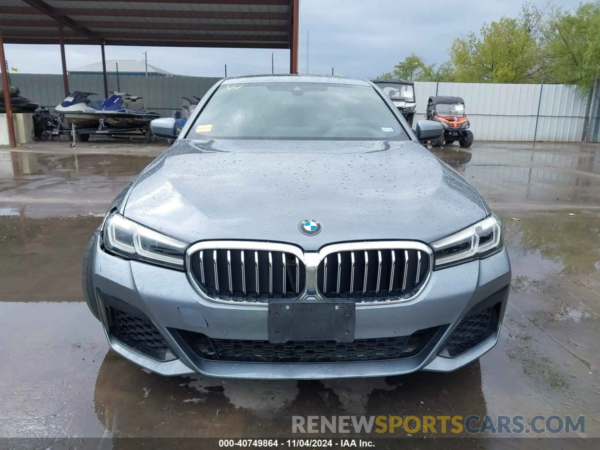 12 Фотография поврежденного автомобиля WBA53BJ07MWX03683 BMW 540I 2021