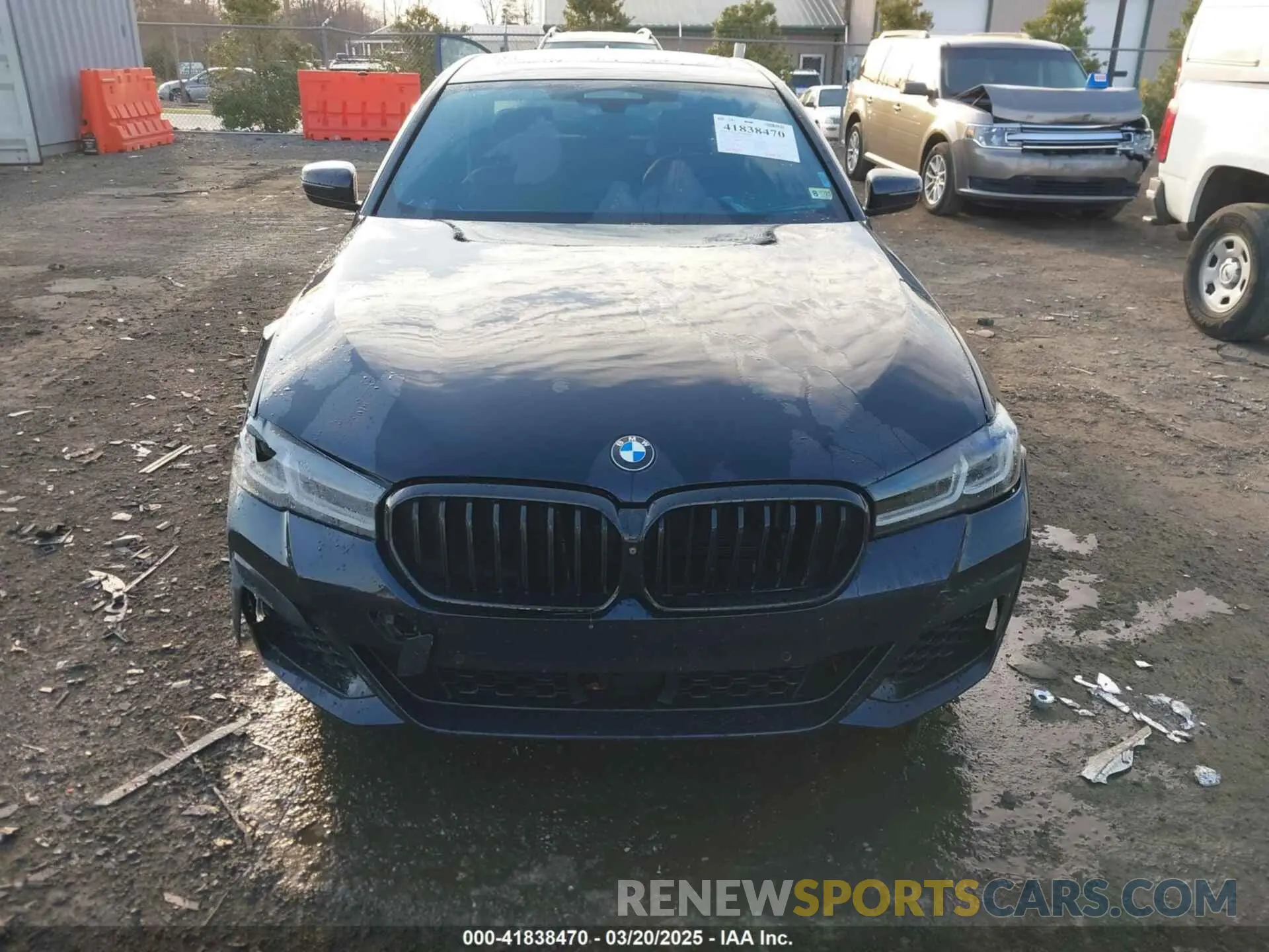12 Фотография поврежденного автомобиля WBA73BJ07MWX24039 BMW 540I 2021
