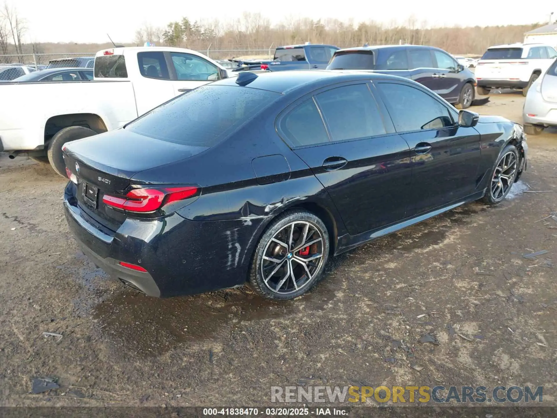 4 Фотография поврежденного автомобиля WBA73BJ07MWX24039 BMW 540I 2021