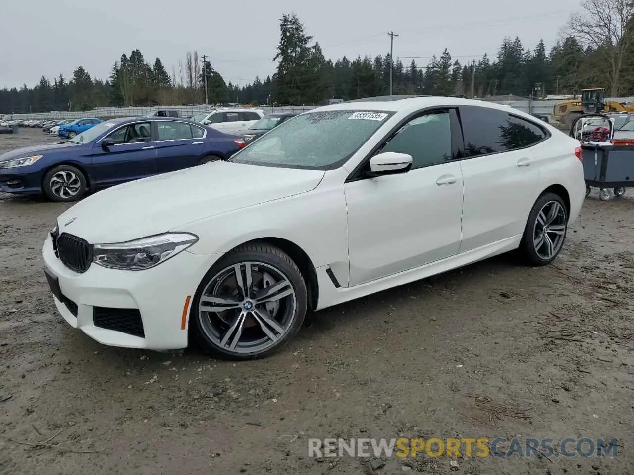 1 Photograph of a damaged car WBAJV6C54KBK08287 BMW 6 SERIES 2019