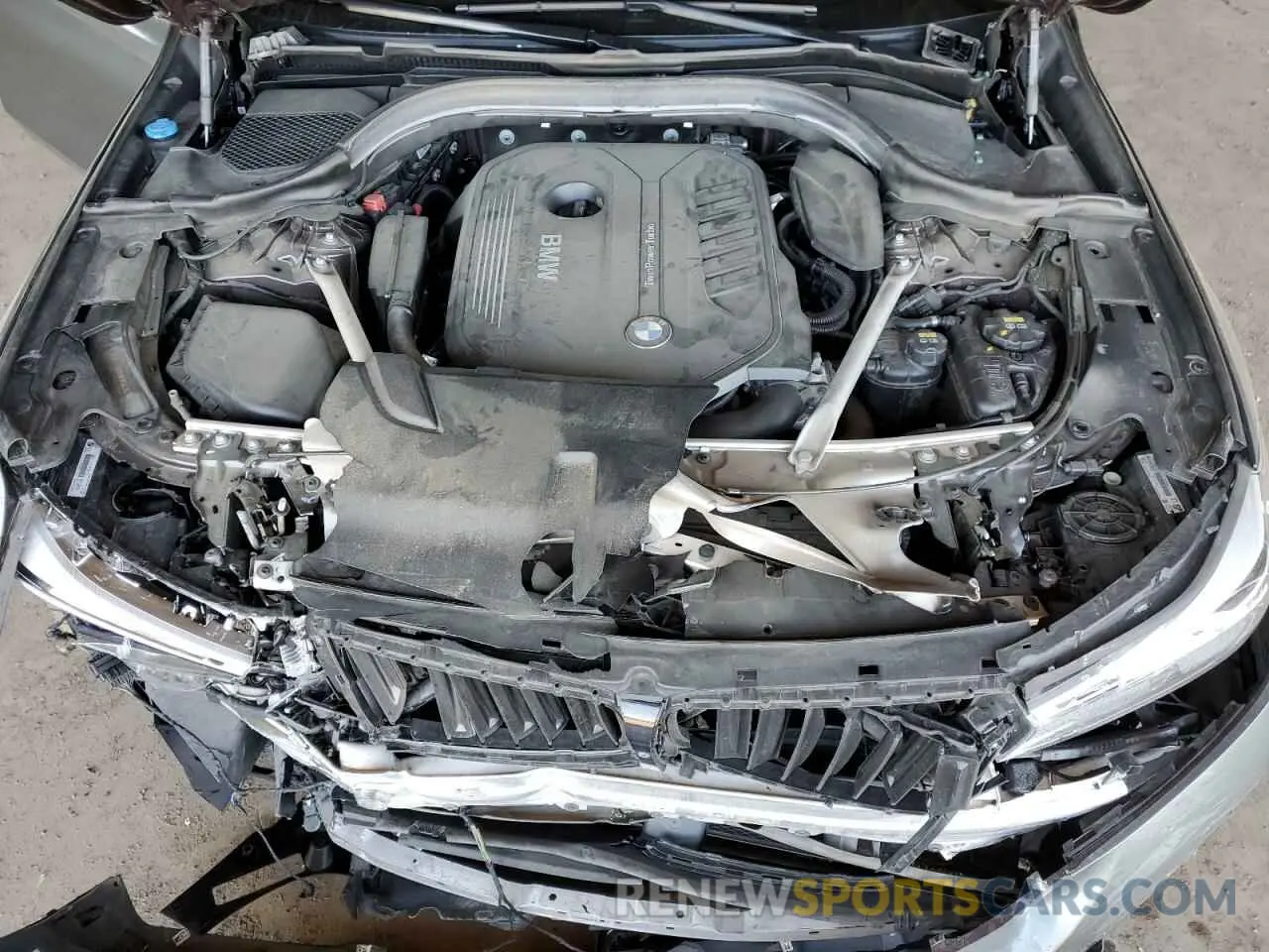 12 Фотография поврежденного автомобиля WBAJV6C59KBK08303 BMW 6 SERIES 2019