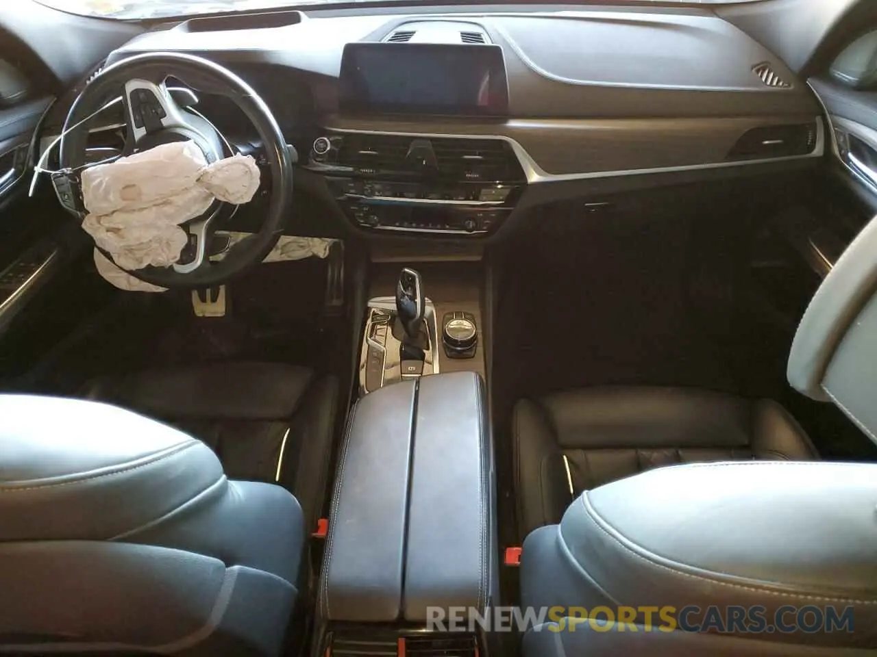 8 Фотография поврежденного автомобиля WBAJV6C59KBK08303 BMW 6 SERIES 2019