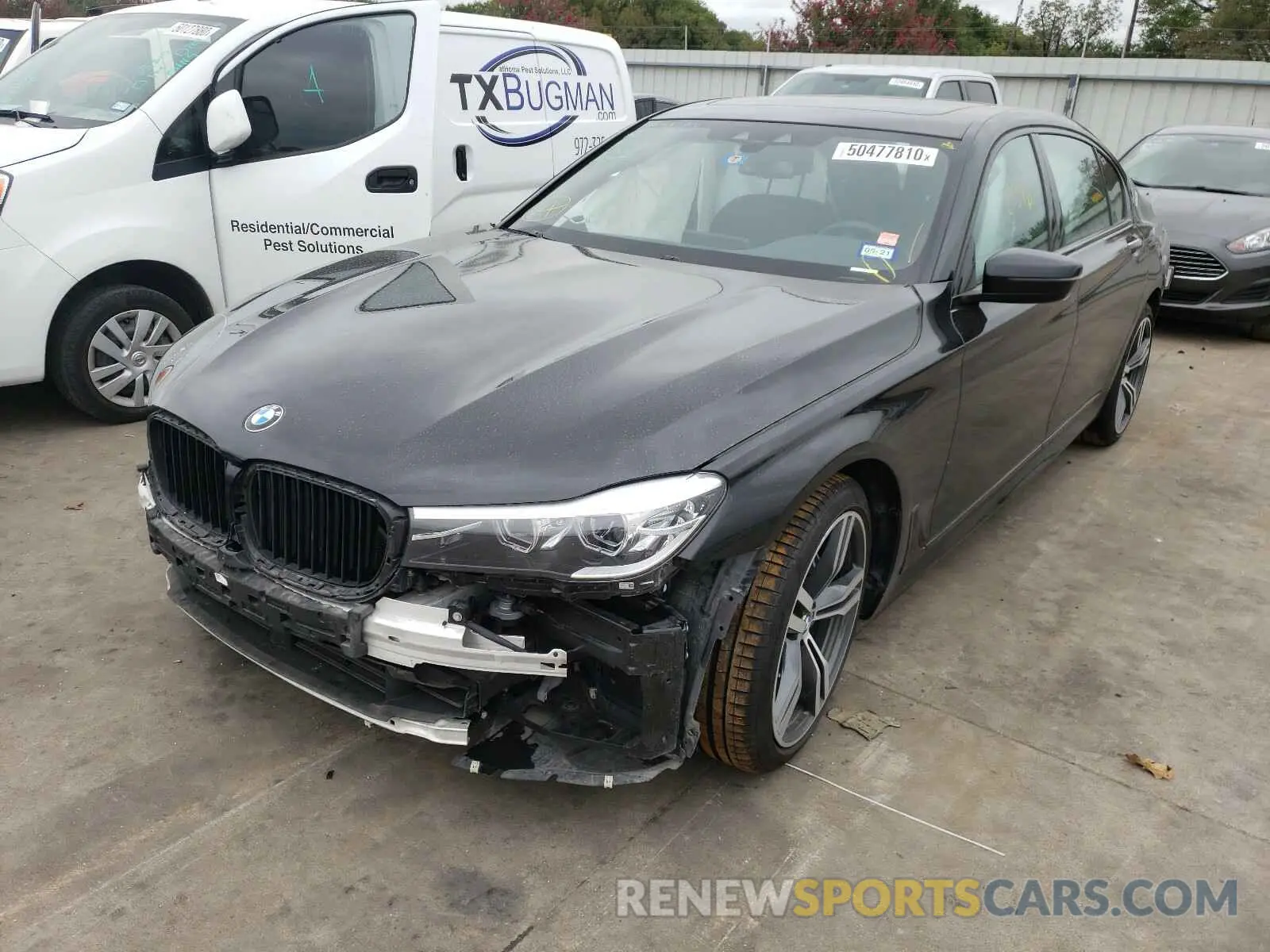 2 Photograph of a damaged car WBA7E2C51KB454121 BMW 7 SERIES 2019
