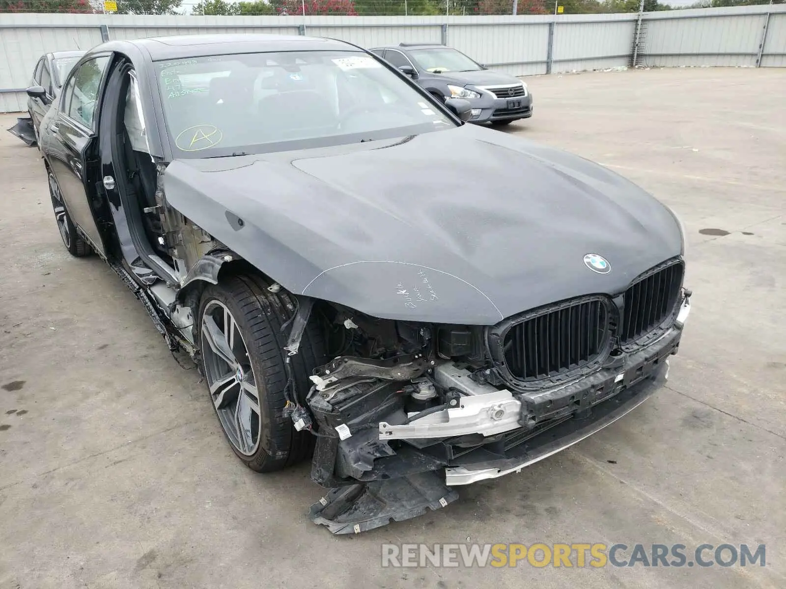 9 Photograph of a damaged car WBA7E2C51KB454121 BMW 7 SERIES 2019