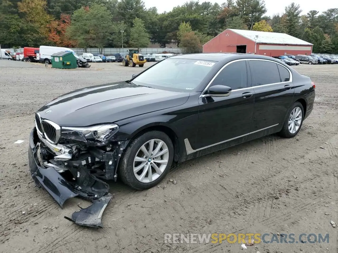 1 Photograph of a damaged car WBA7E2C52KB216844 BMW 7 SERIES 2019