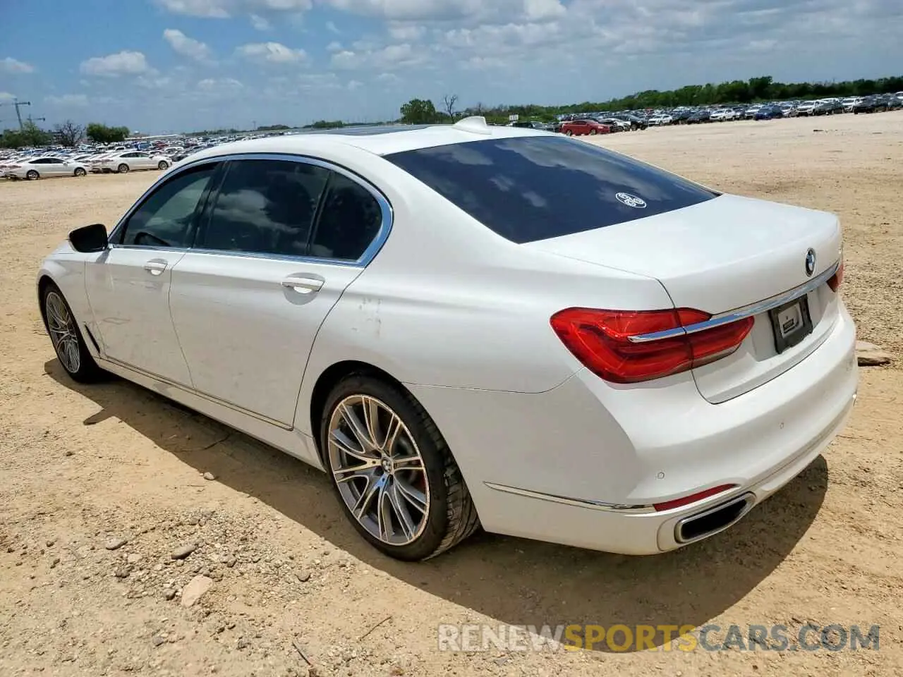 2 Photograph of a damaged car WBA7E2C52KB454869 BMW 7 SERIES 2019