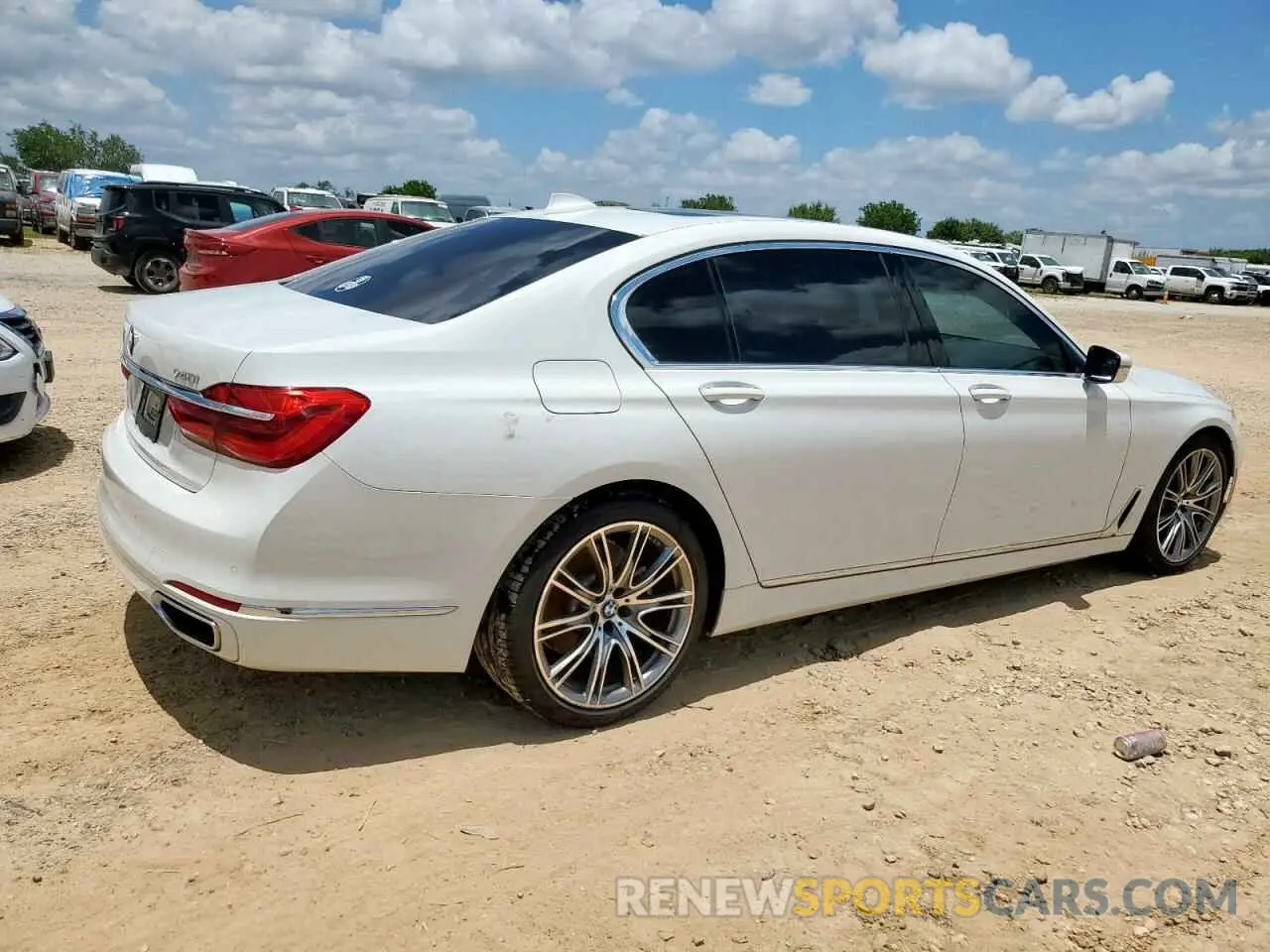 3 Photograph of a damaged car WBA7E2C52KB454869 BMW 7 SERIES 2019