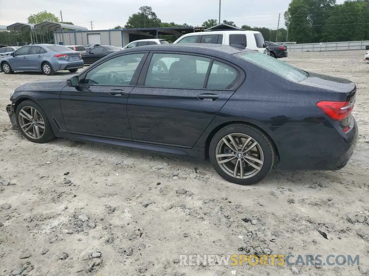 2 Photograph of a damaged car WBA7E2C56KB218192 BMW 7 SERIES 2019