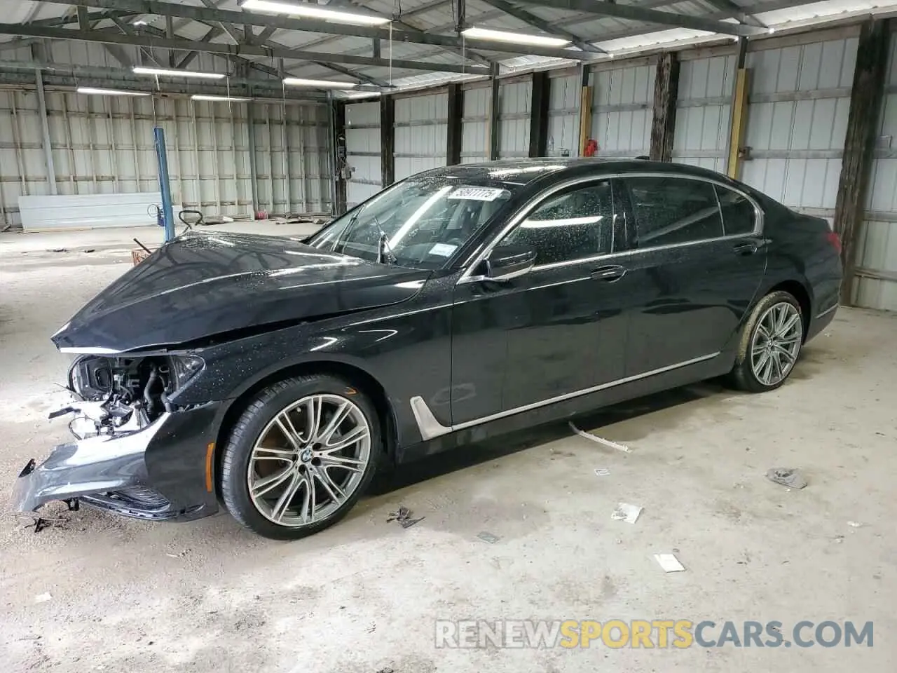 1 Photograph of a damaged car WBA7E2C57KB454012 BMW 7 SERIES 2019