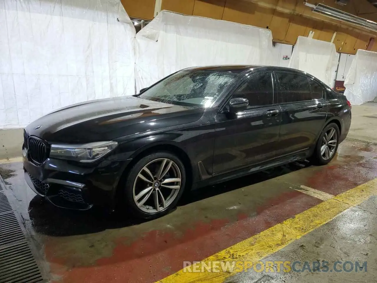 1 Photograph of a damaged car WBA7E4C50KGV28708 BMW 7 SERIES 2019