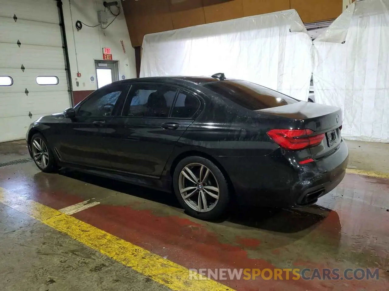 2 Photograph of a damaged car WBA7E4C50KGV28708 BMW 7 SERIES 2019