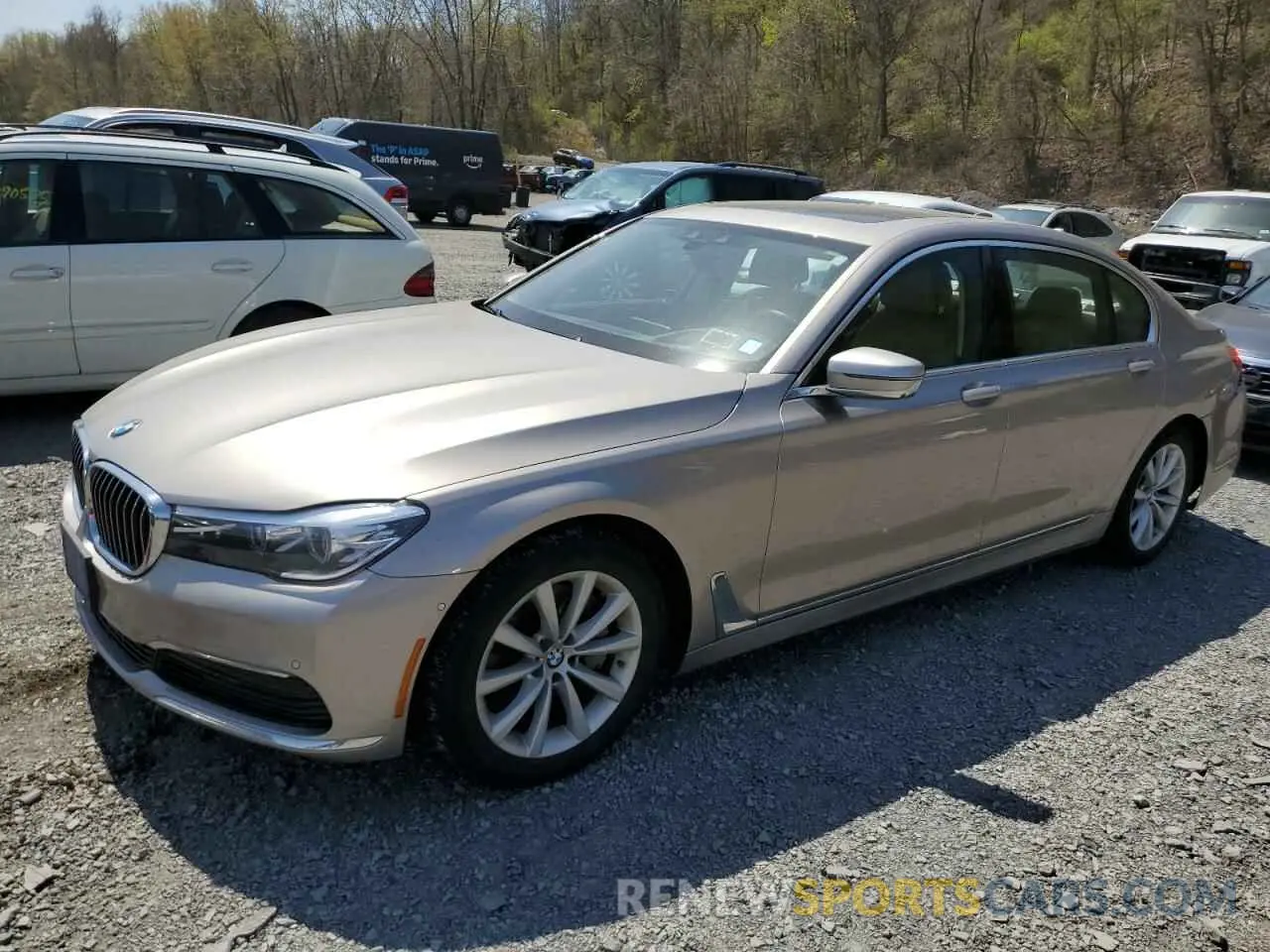 1 Photograph of a damaged car WBA7E4C50KGV70103 BMW 7 SERIES 2019