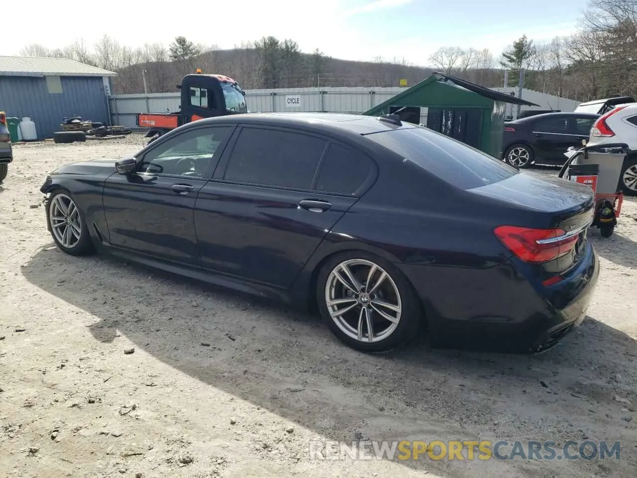 2 Photograph of a damaged car WBA7E4C51KGV70305 BMW 7 SERIES 2019