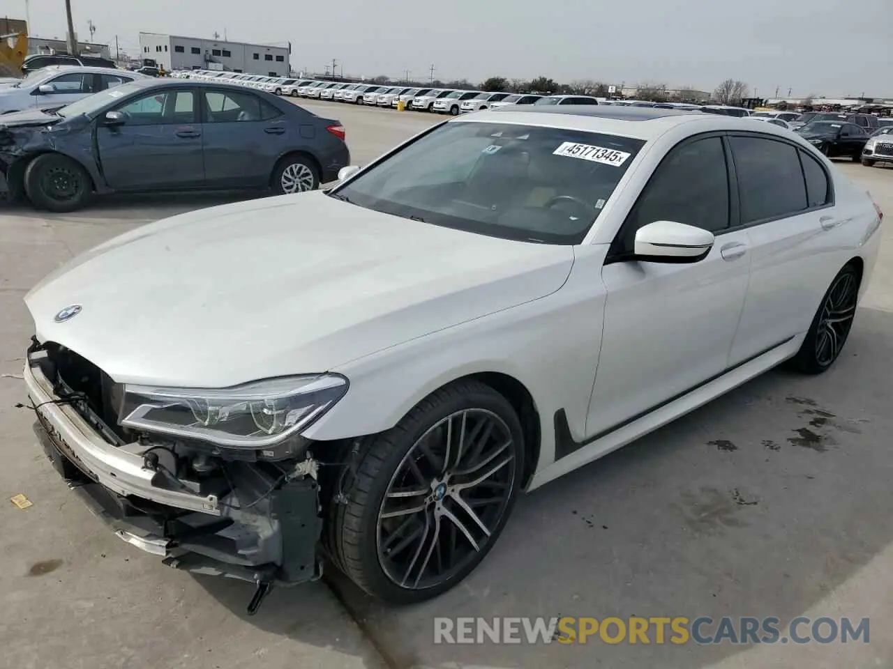 1 Photograph of a damaged car WBA7F0C59KGM24241 BMW 7 SERIES 2019