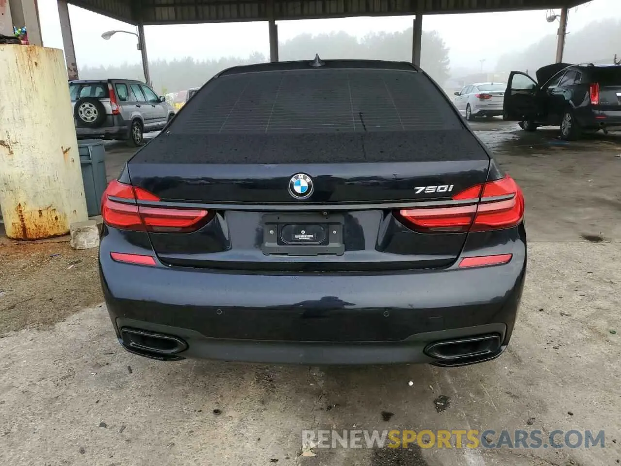 6 Фотография поврежденного автомобиля WBA7F0C5XKGM25026 BMW 7 SERIES 2019
