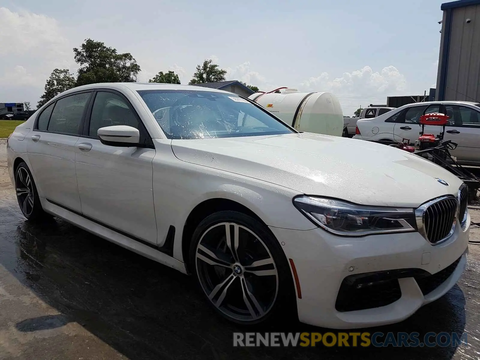 1 Photograph of a damaged car WBA7F2C51KB238993 BMW 7 SERIES 2019