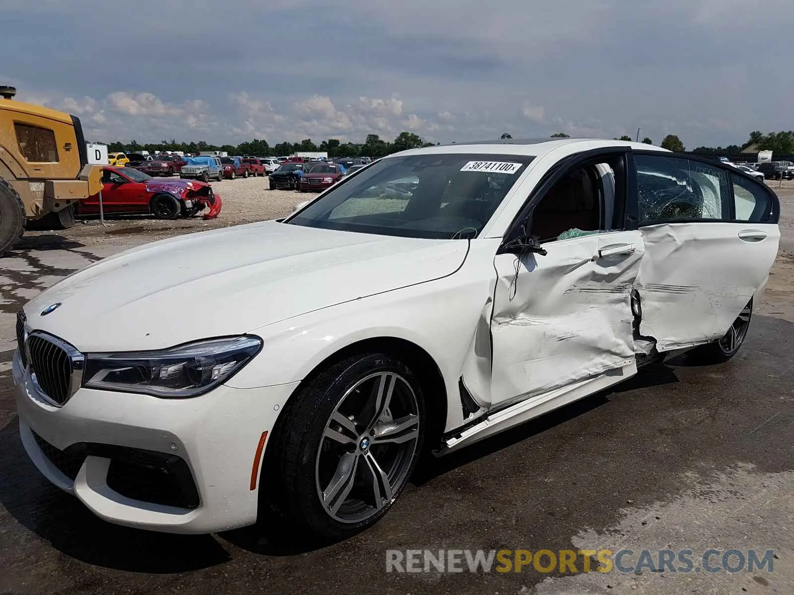 2 Photograph of a damaged car WBA7F2C51KB238993 BMW 7 SERIES 2019