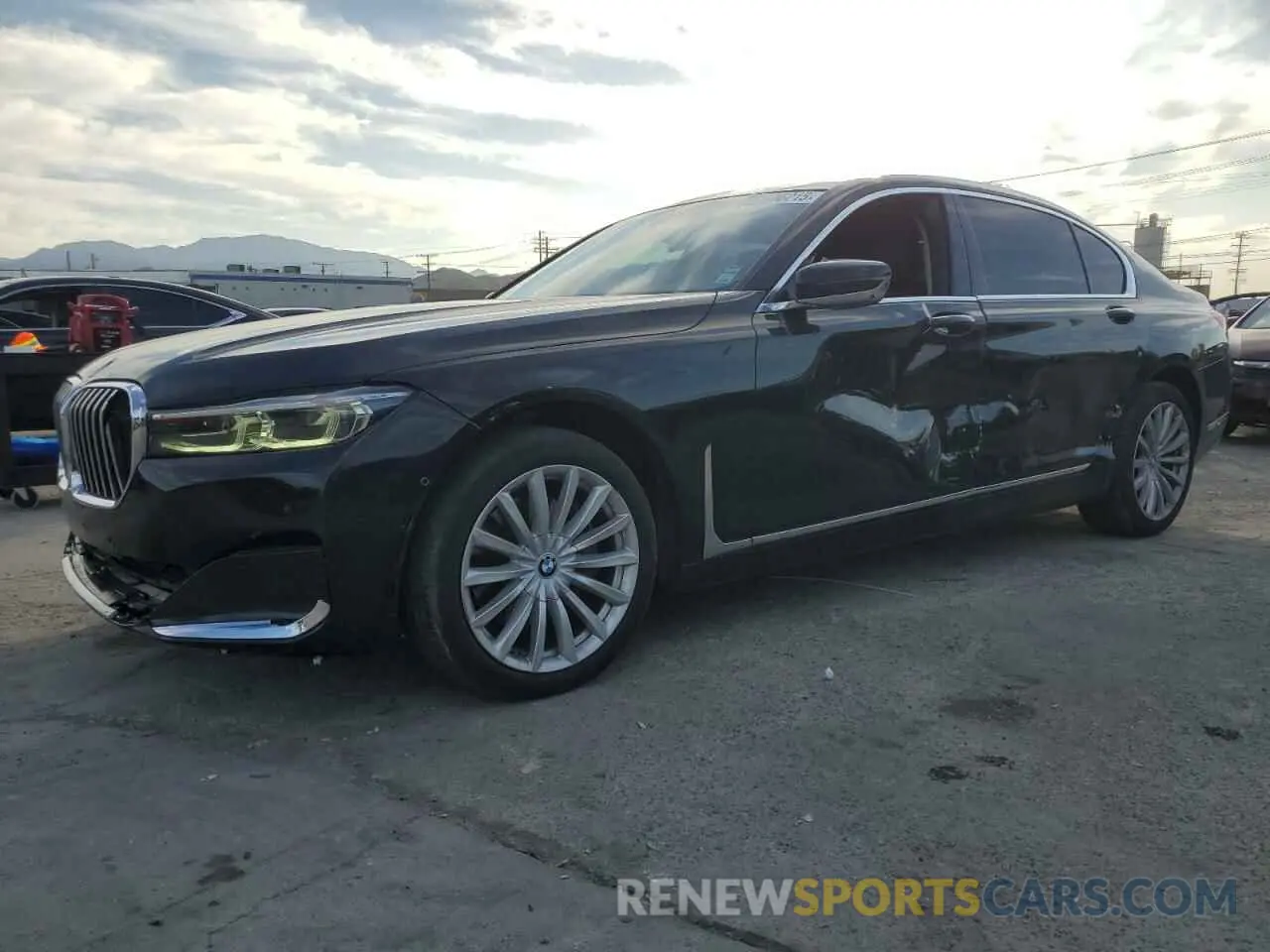 1 Фотография поврежденного автомобиля WBA7T2C01LGL17386 BMW 7 SERIES 2020