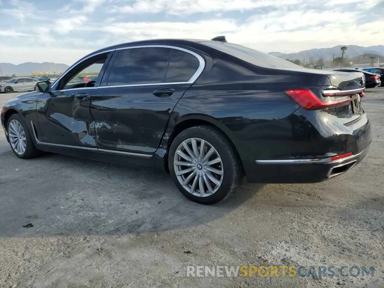 2 Фотография поврежденного автомобиля WBA7T2C01LGL17386 BMW 7 SERIES 2020