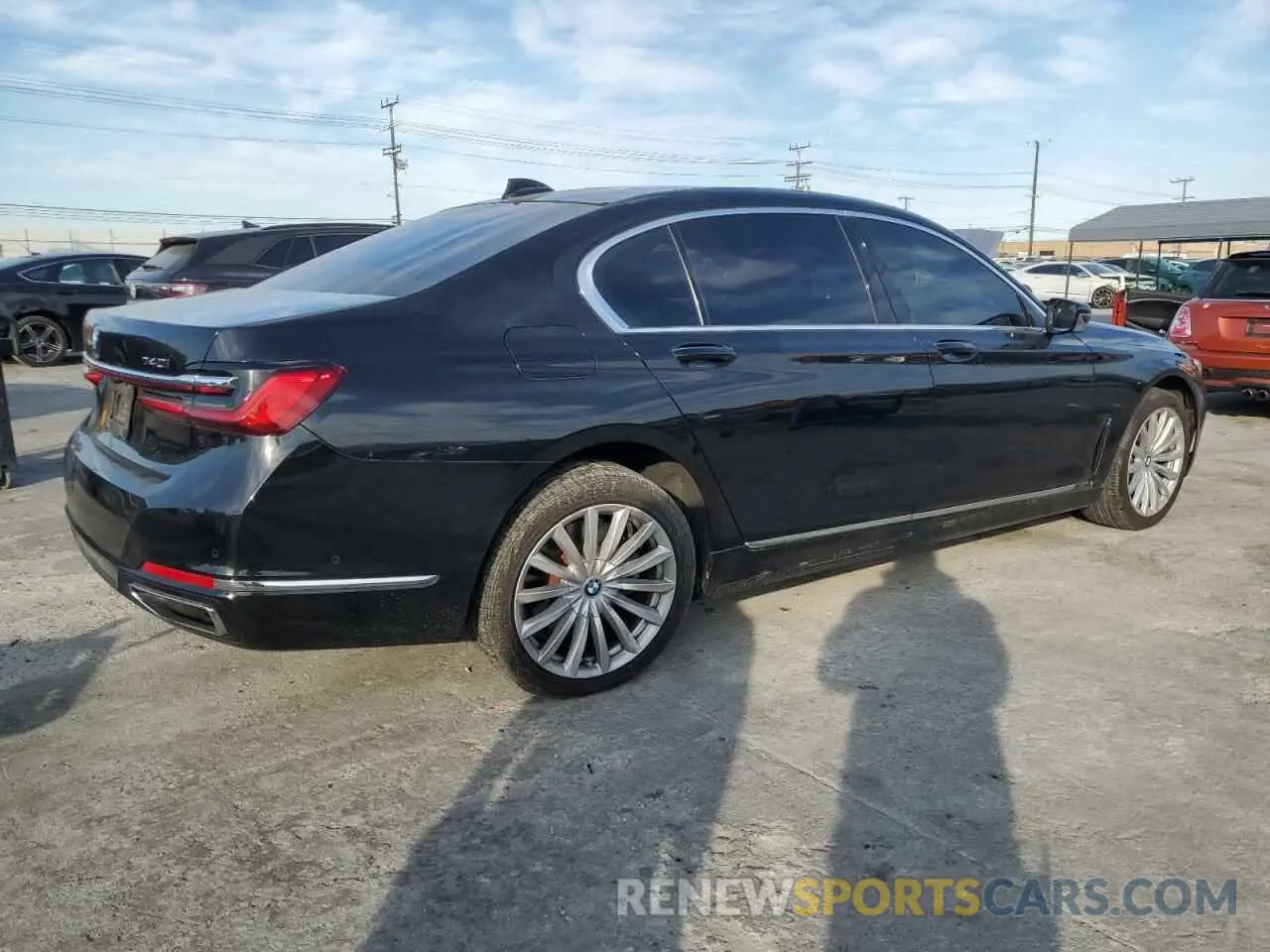 3 Фотография поврежденного автомобиля WBA7T2C01LGL17386 BMW 7 SERIES 2020