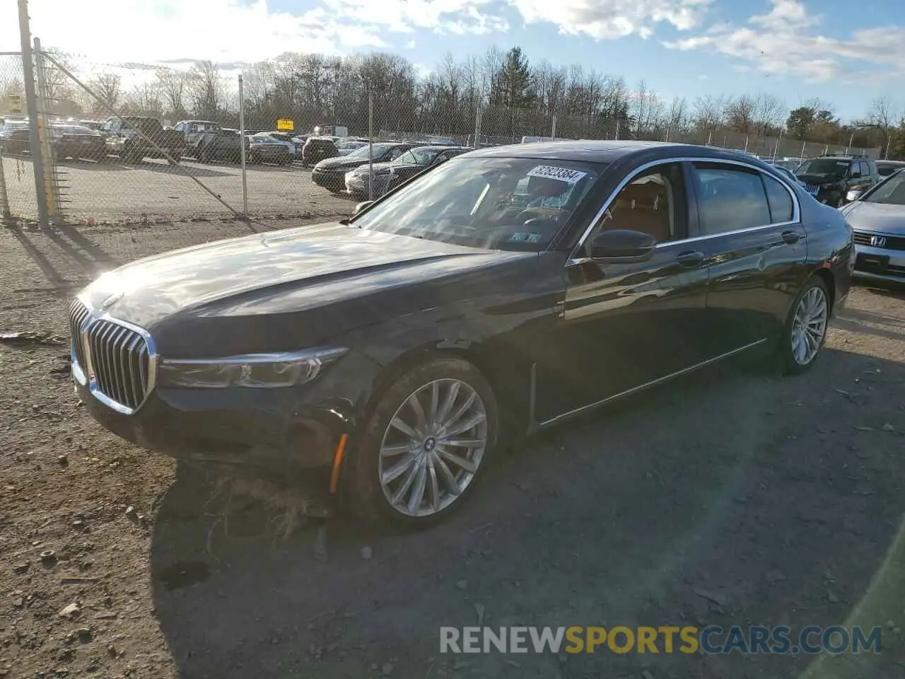 1 Фотография поврежденного автомобиля WBA7T4C04LCD18344 BMW 7 SERIES 2020
